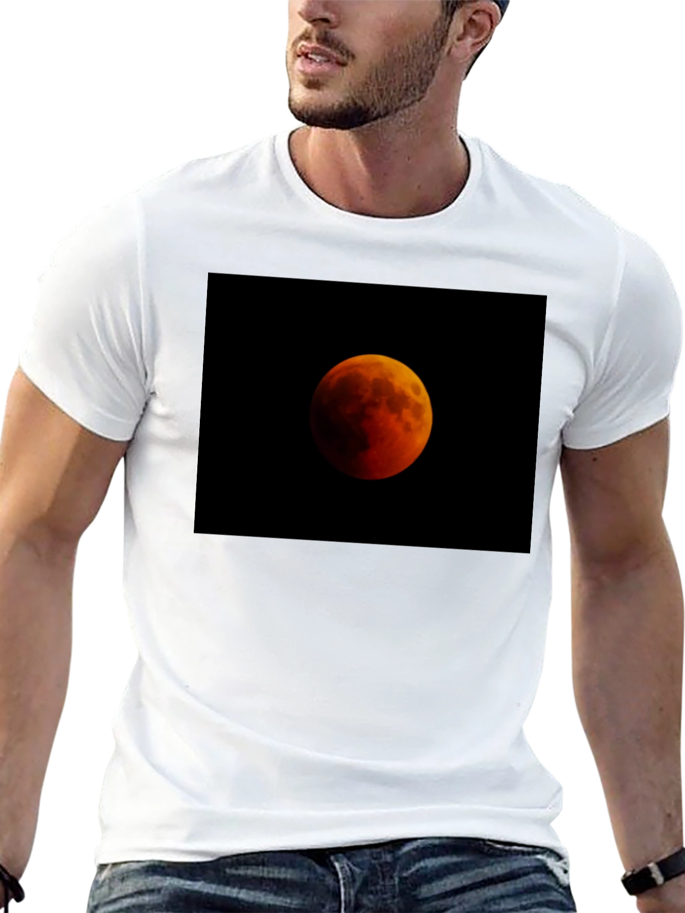 Blood Moon Graphic T-Shirt - Black