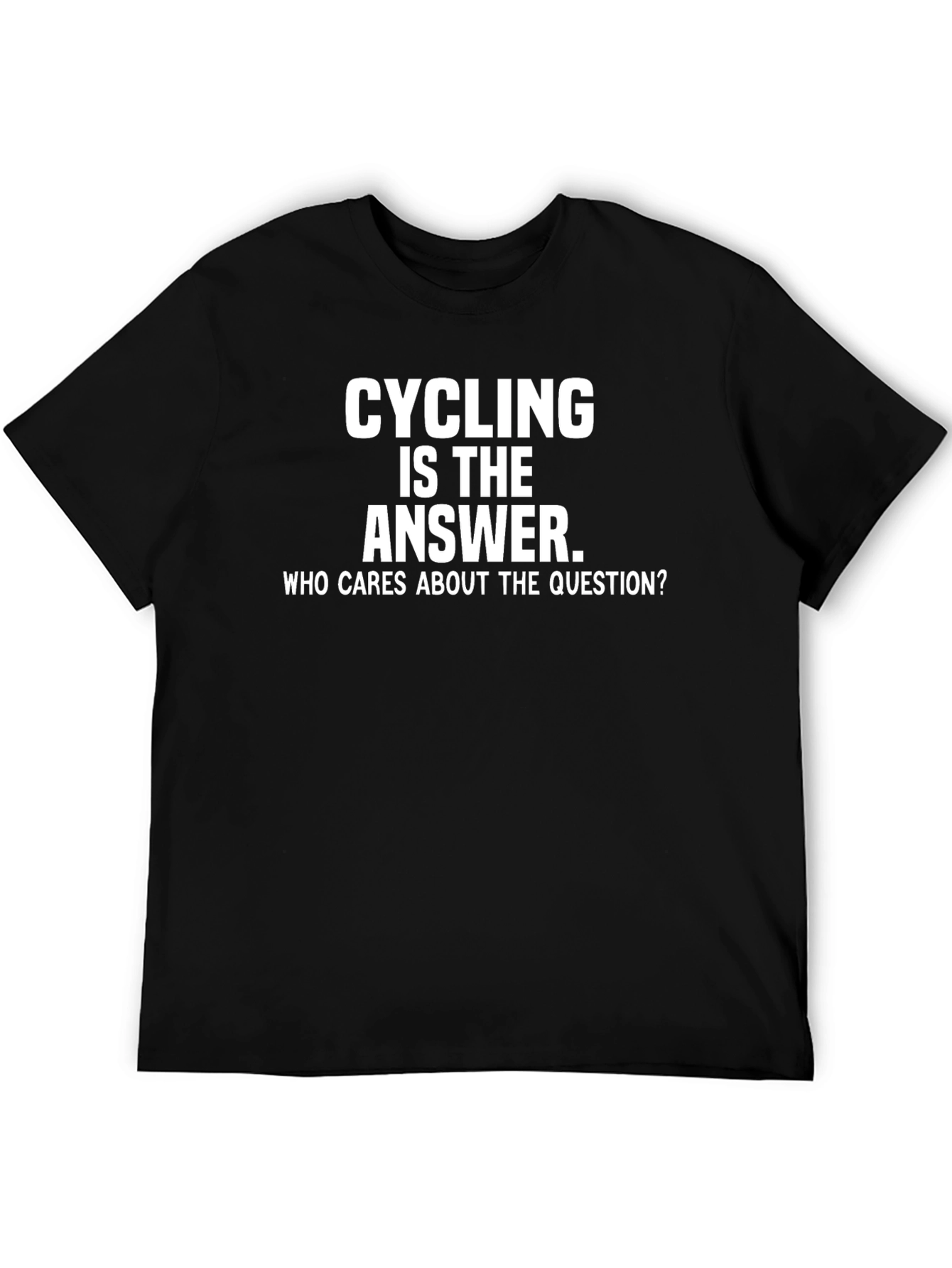 Cycling is the Answer Graphic Tee