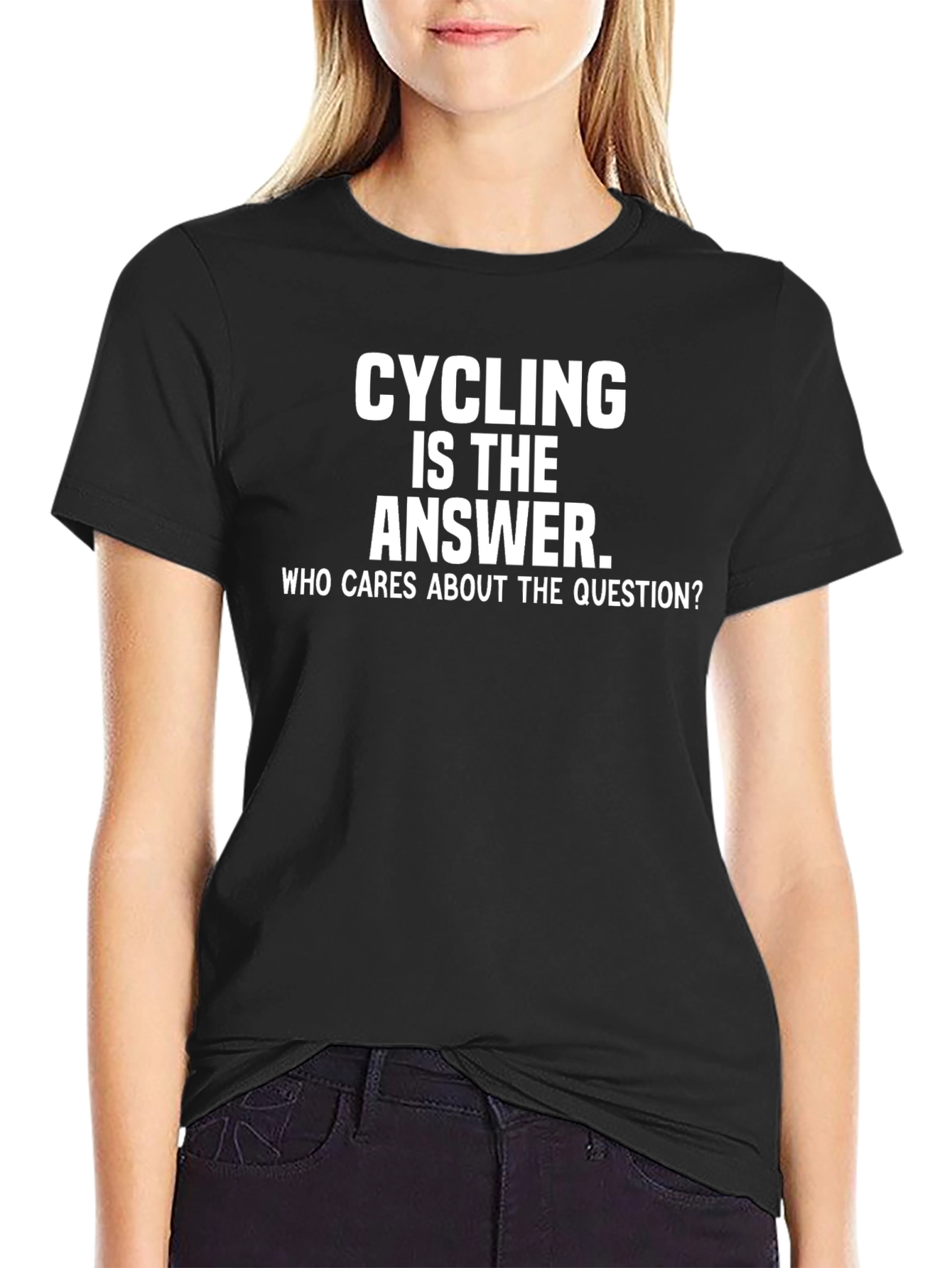 Cycling is the Answer Graphic Tee