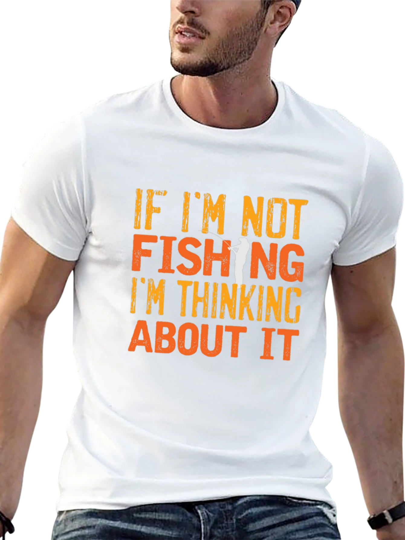 Fishing T-Shirt - If Im Not Fishing Graphic Tee