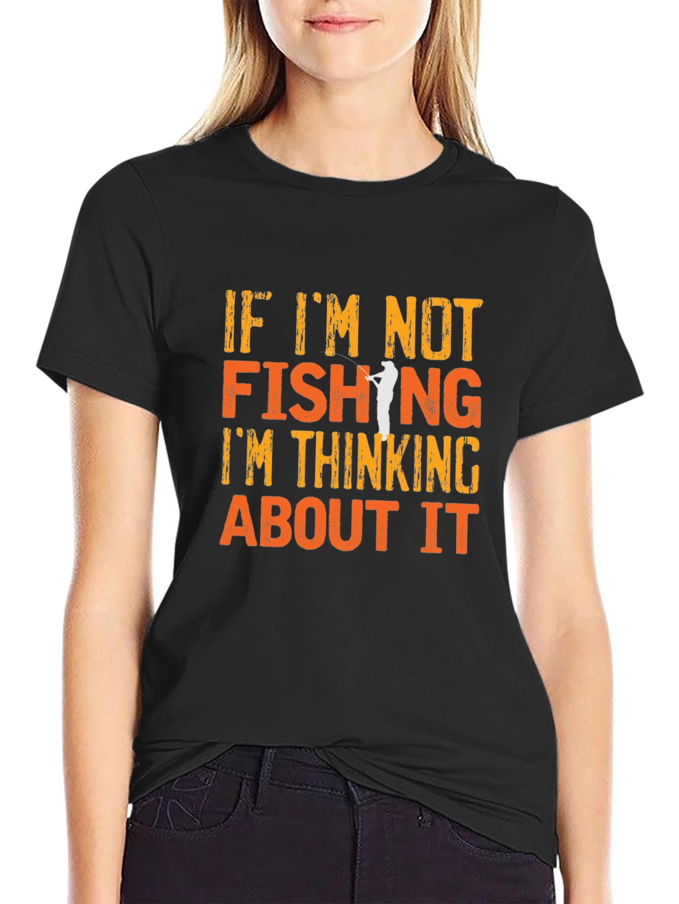 Fishing T-Shirt - If Im Not Fishing Graphic Tee