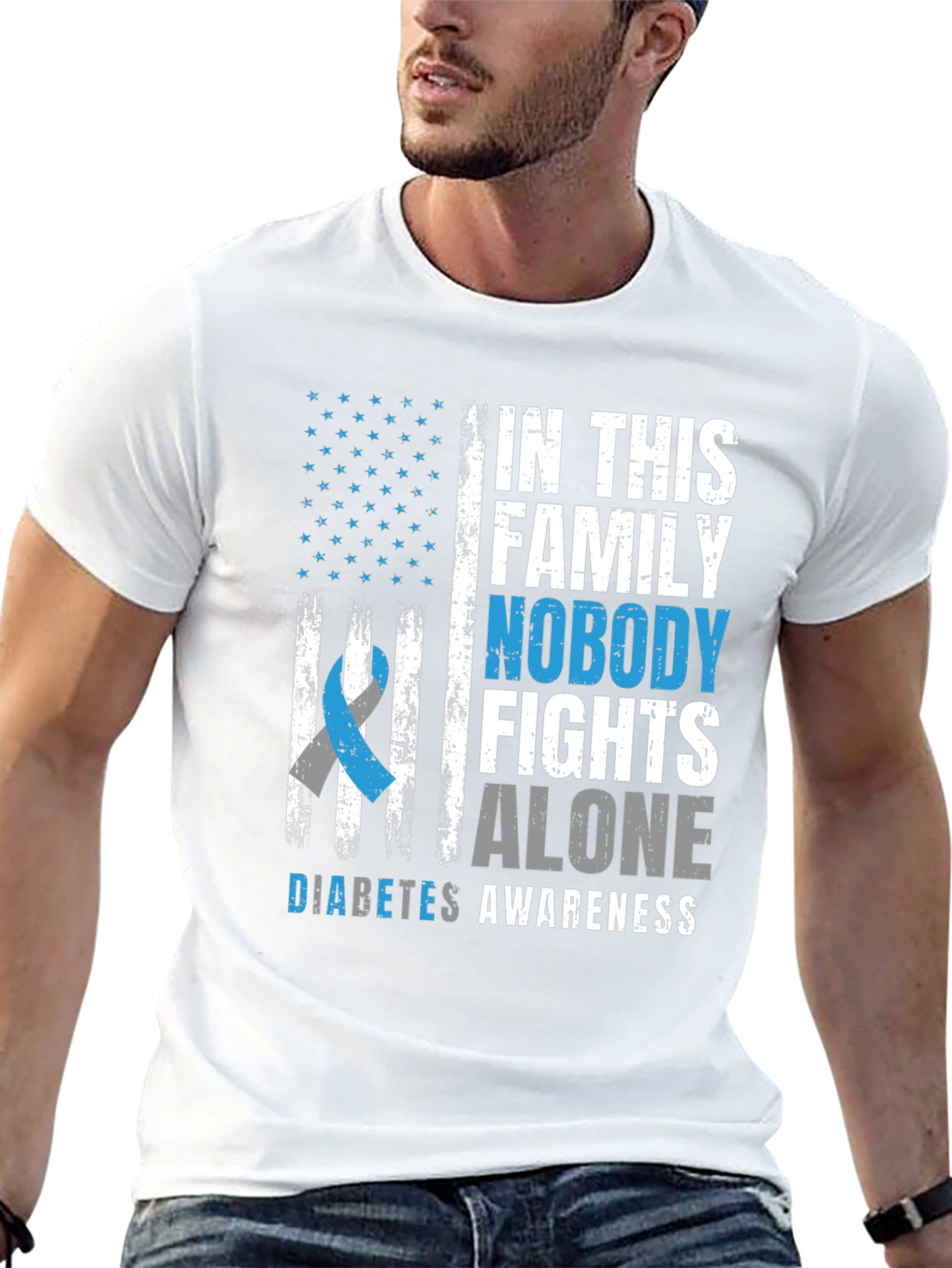 Diabetes Awareness Family T-Shirt