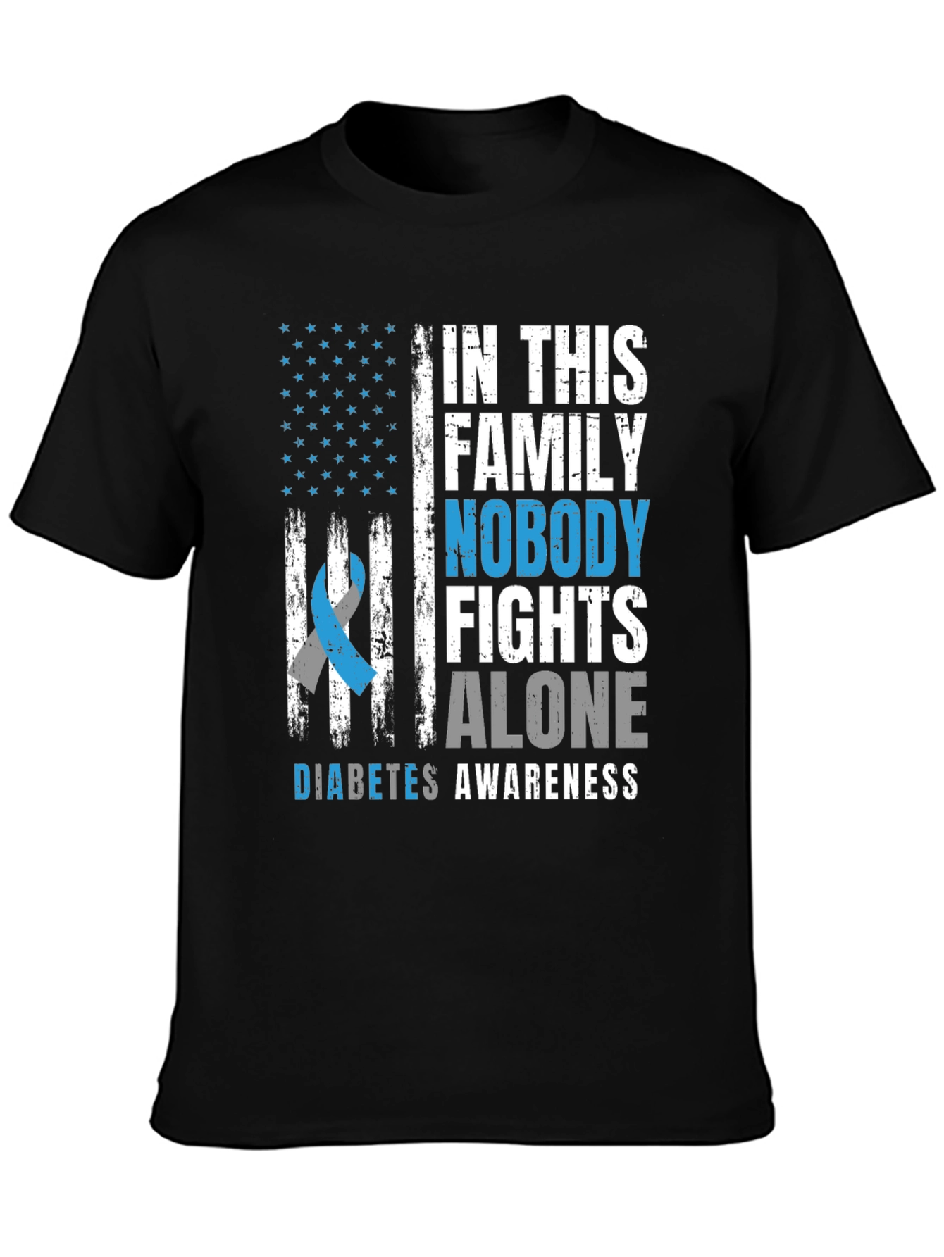 Diabetes Awareness Family T-Shirt