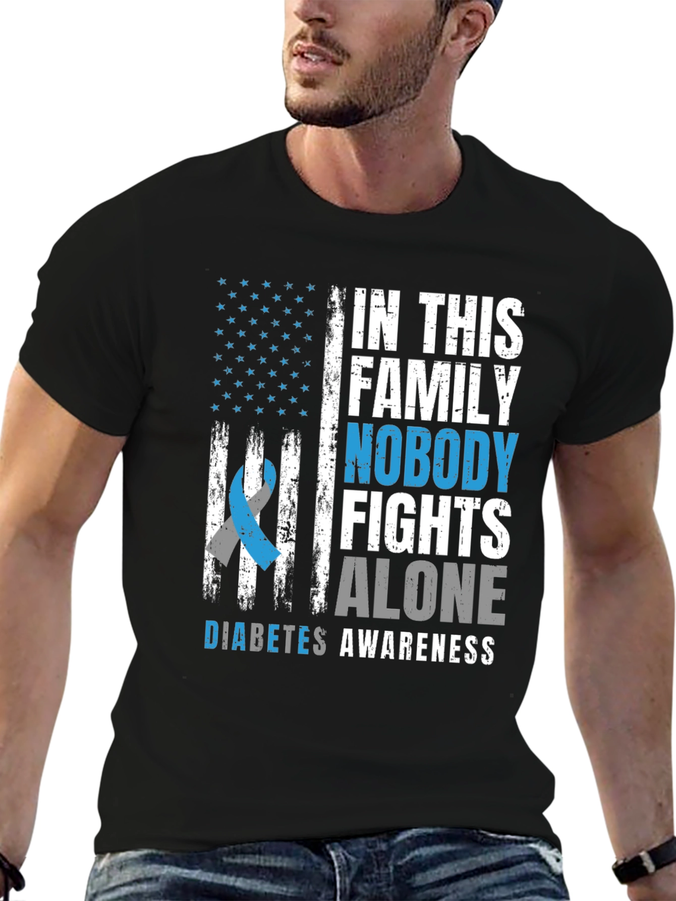 Diabetes Awareness Family T-Shirt