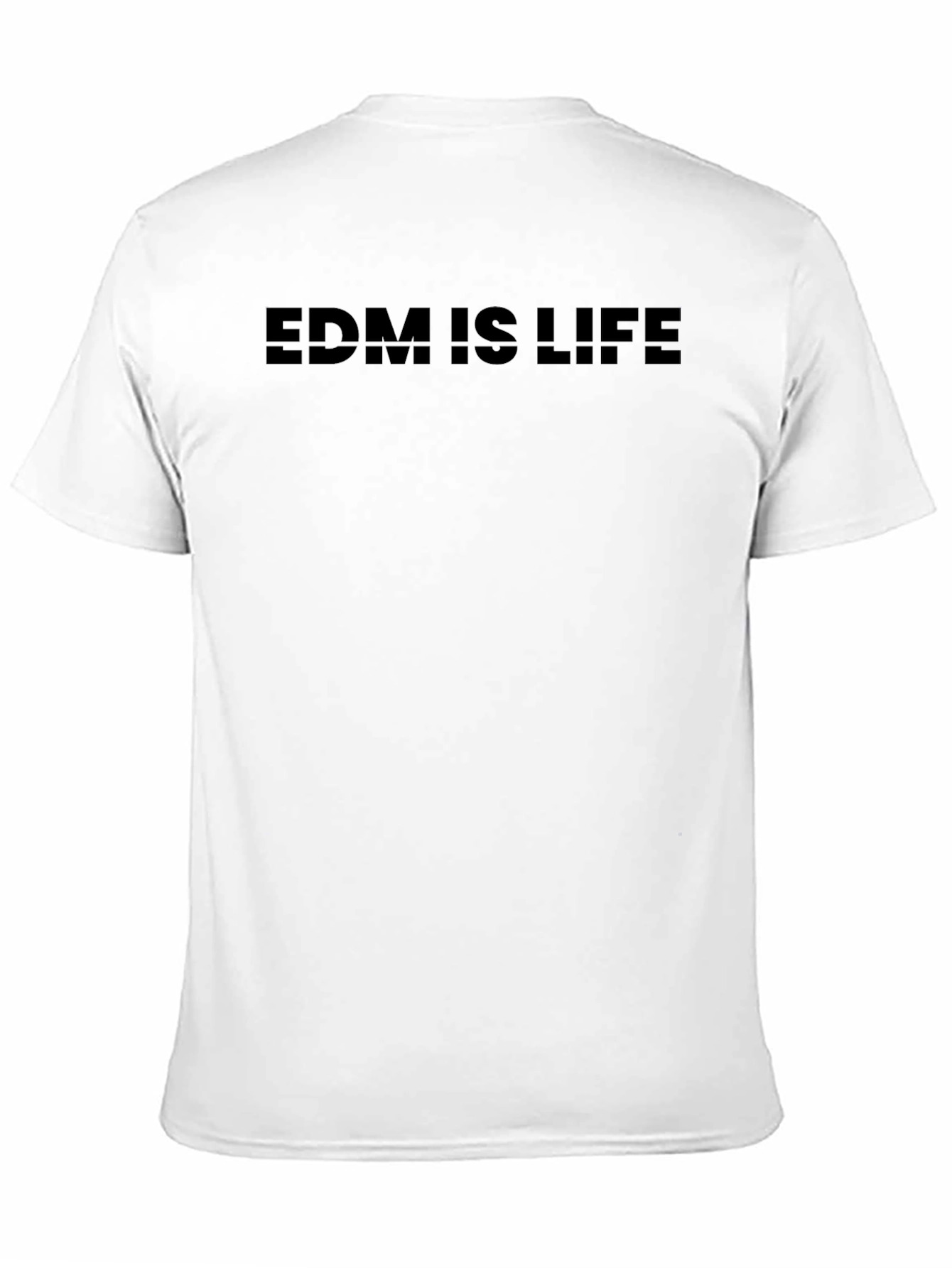 EDM is Life - Black Graphic Tee