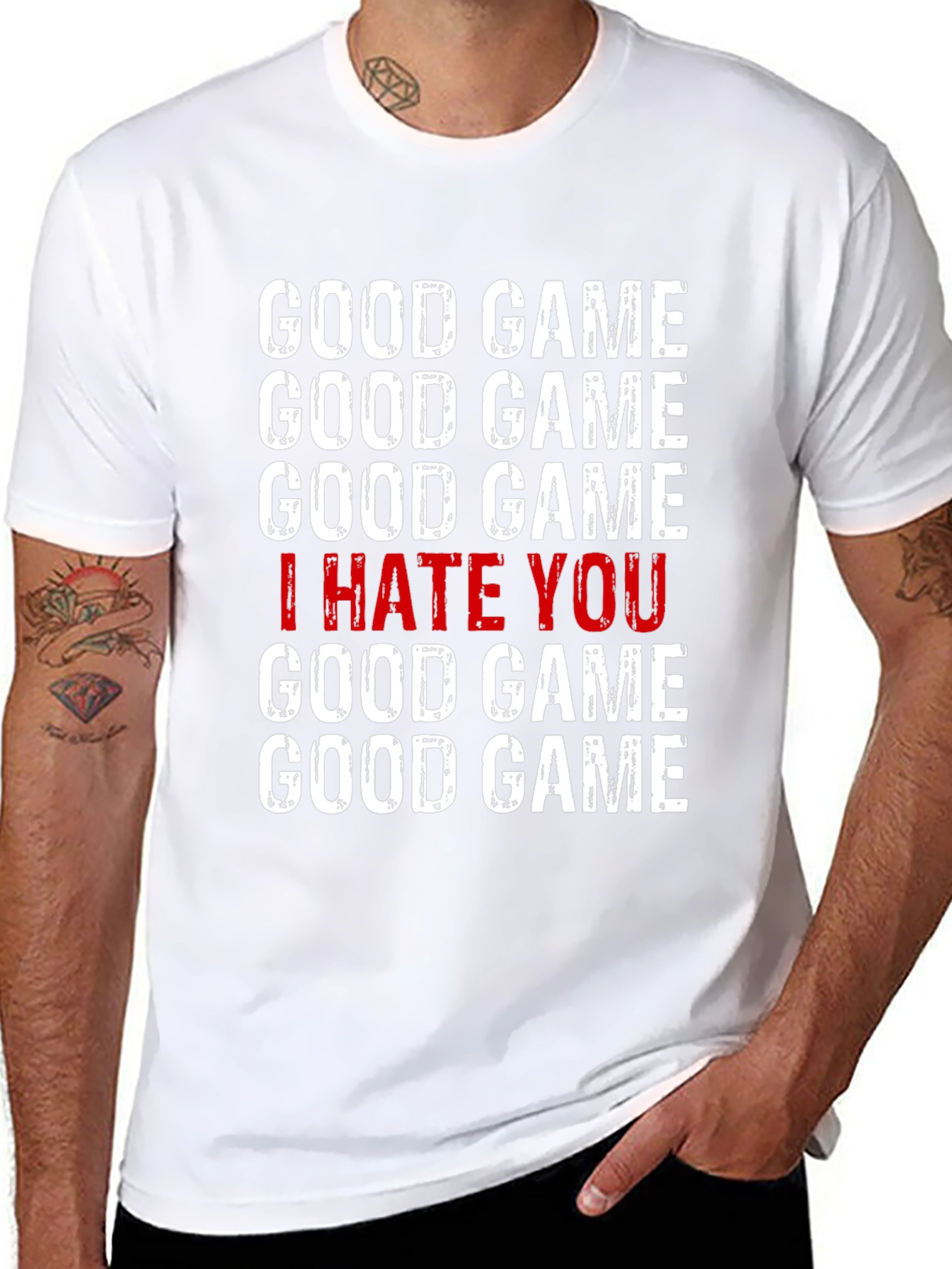 Good Game I Hate You T-Shirt - Gamer Tee