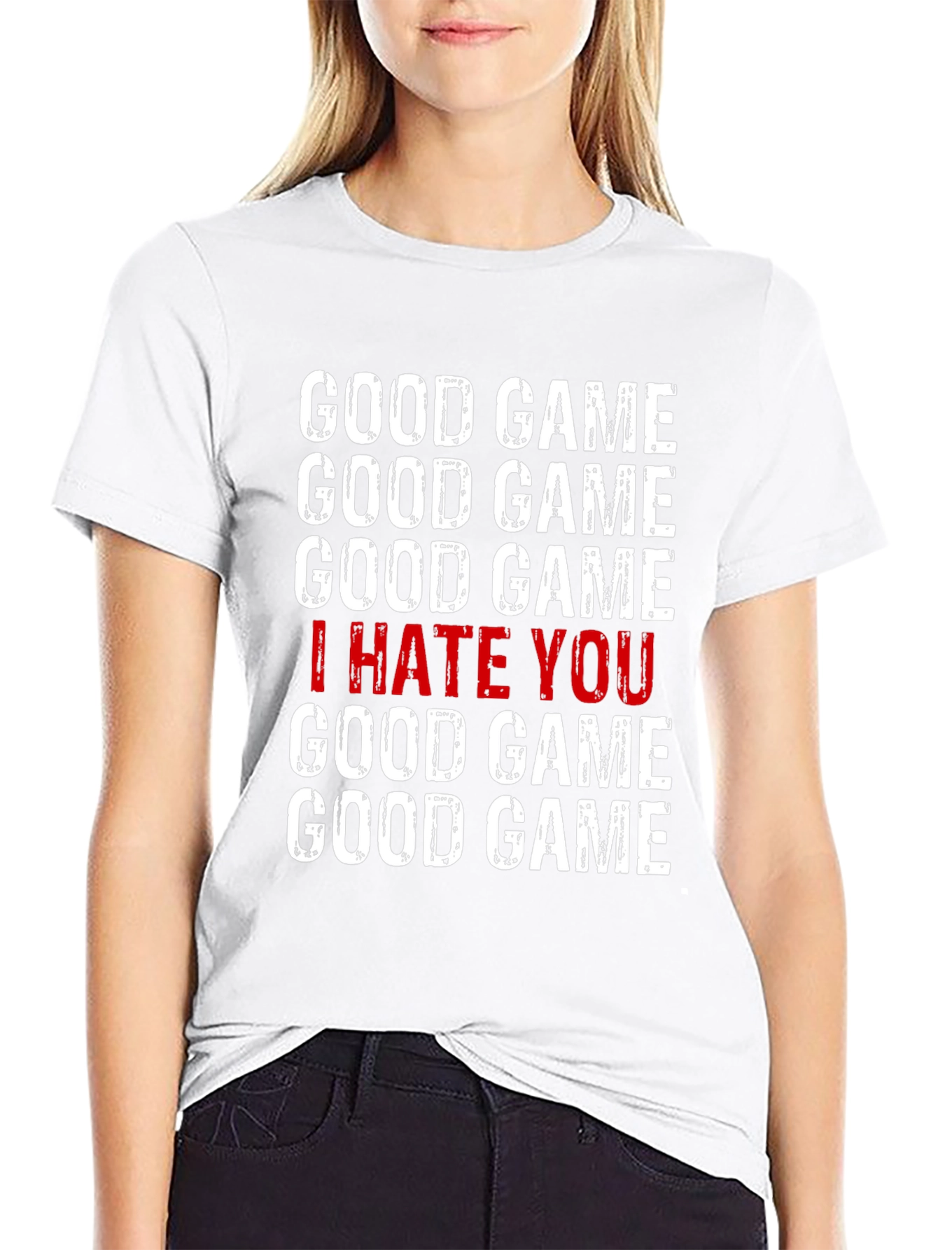 Good Game I Hate You T-Shirt - Gamer Tee