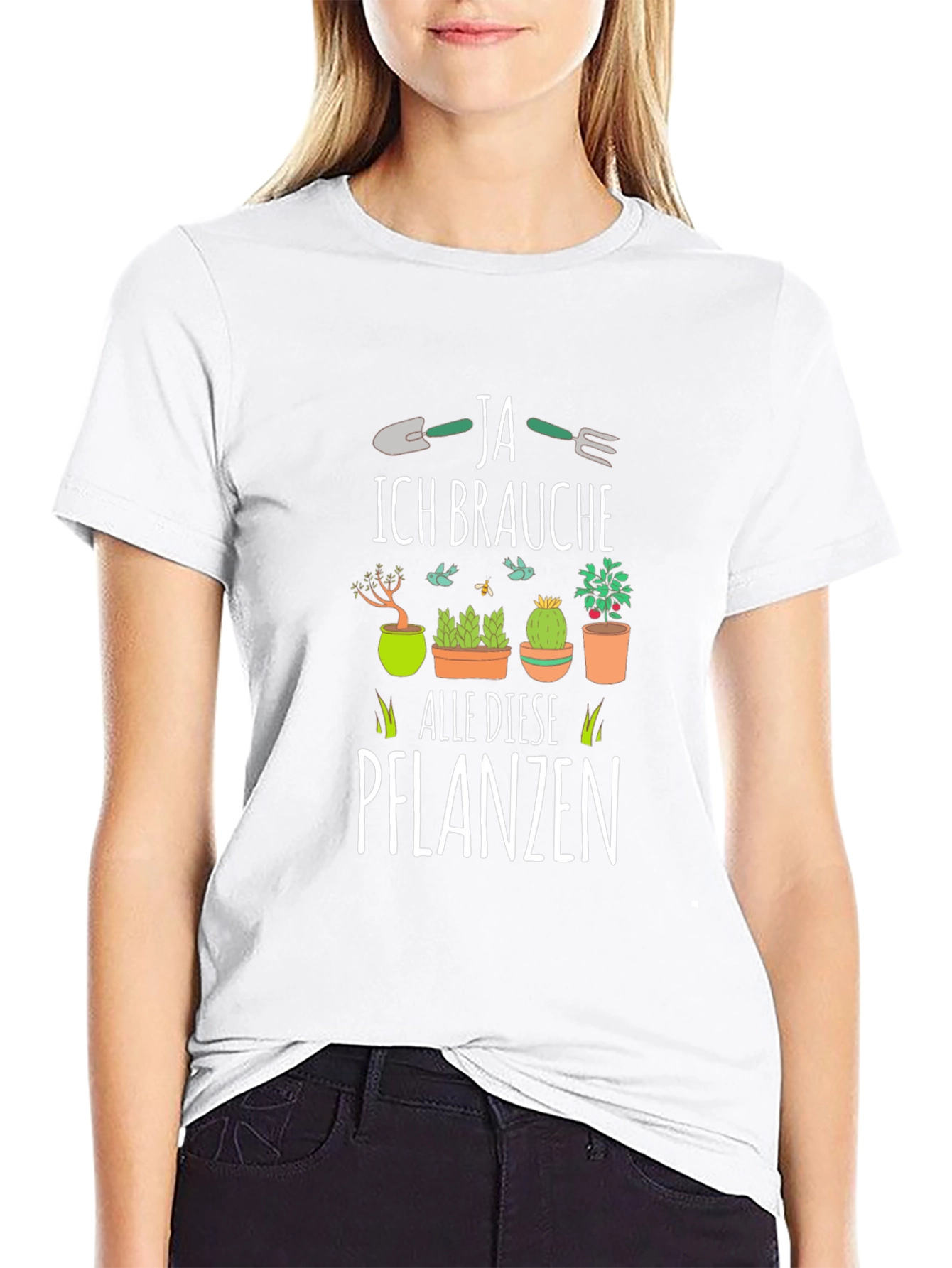 Plant Lovers T-Shirt: Ja Ich Brauche Alle Diese Pflanzen