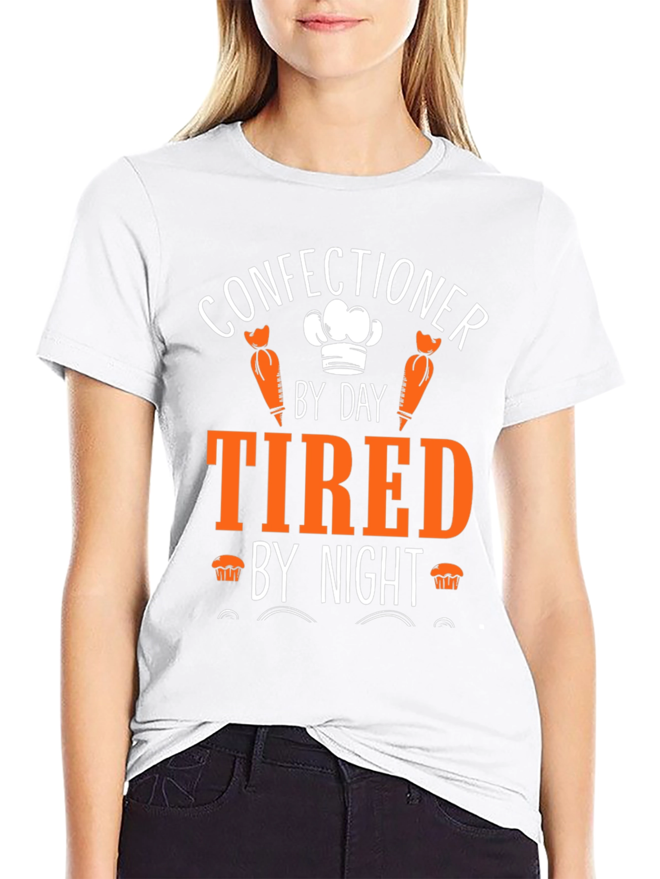 Confectioner by Day Tired by Night T-Shirt