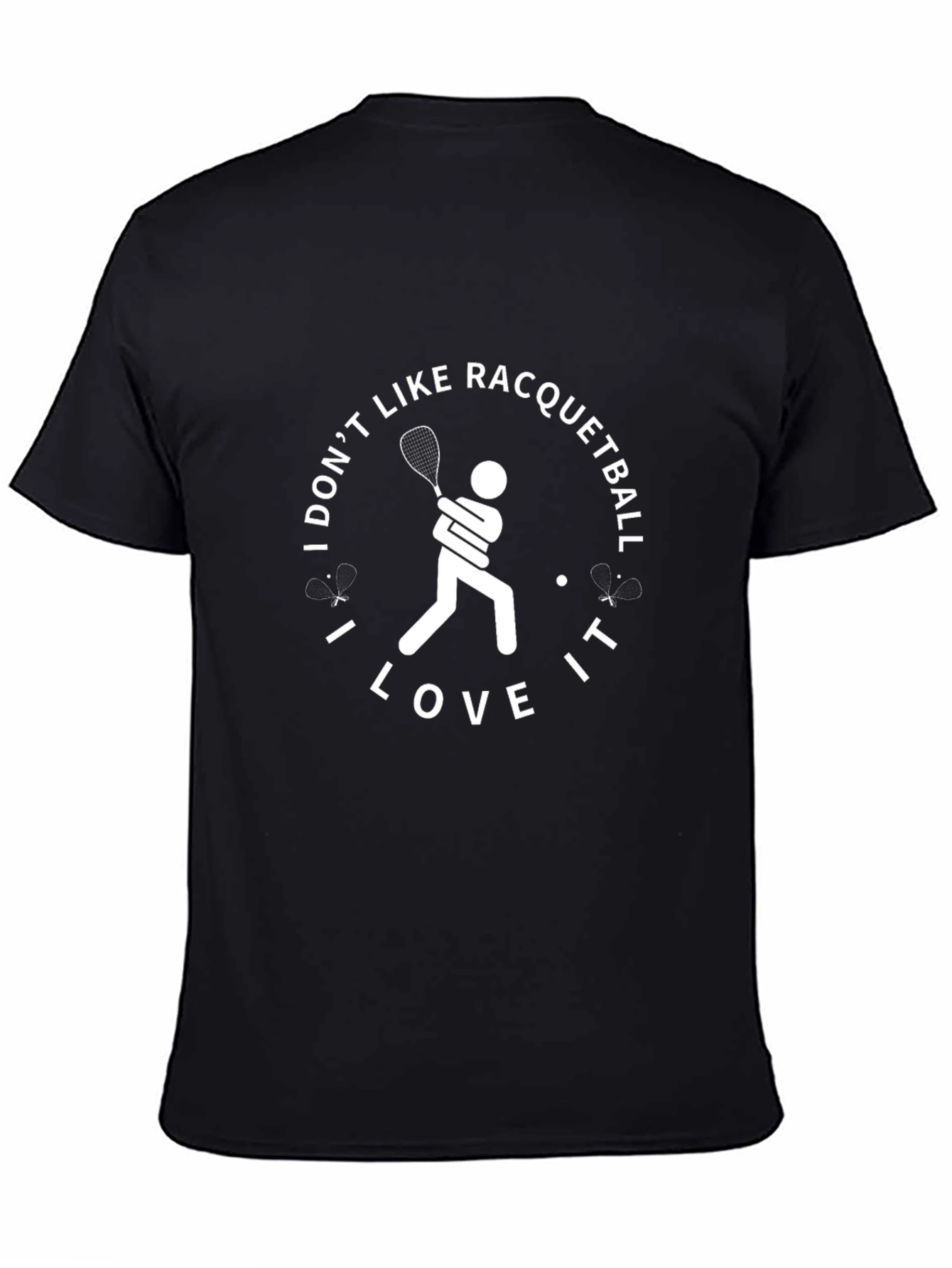 Racquetball Lover T-Shirt - Sporty Graphic Tee
