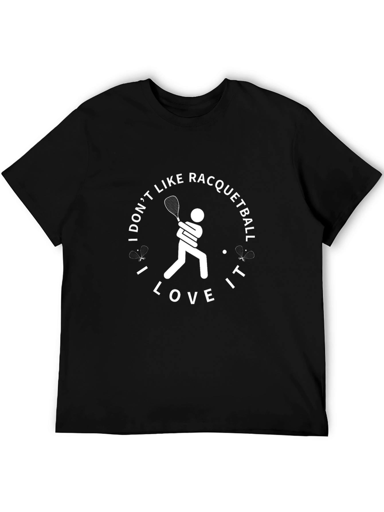 Racquetball Lover T-Shirt - Sporty Graphic Tee
