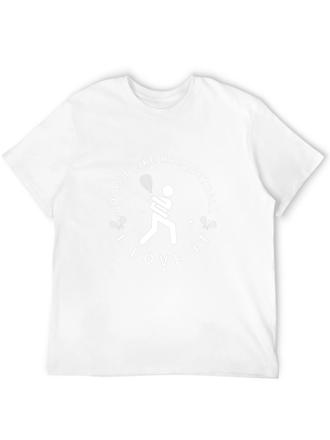 Racquetball Lover T-Shirt - Sporty Graphic Tee