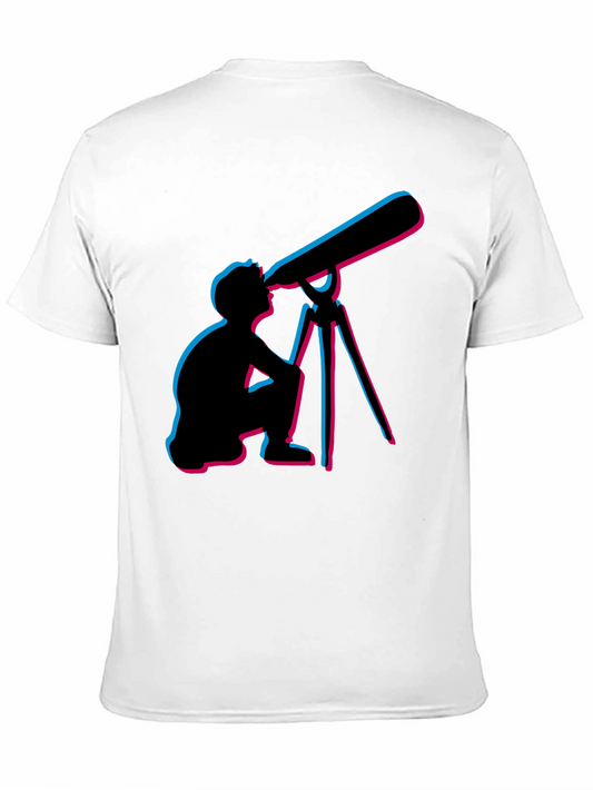 Cosmic Observer Tee - Astronomy Enthusiast Design