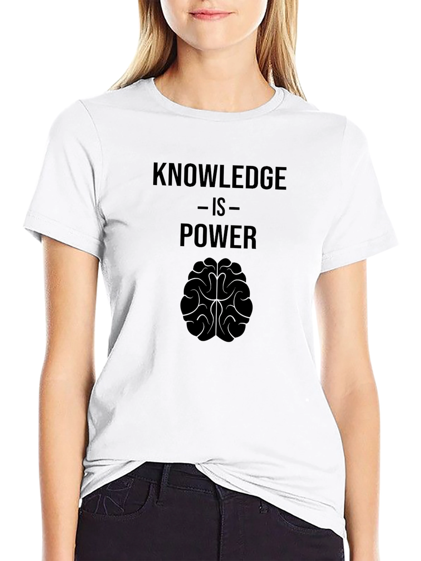 Knowledge is Power Graphic Tee