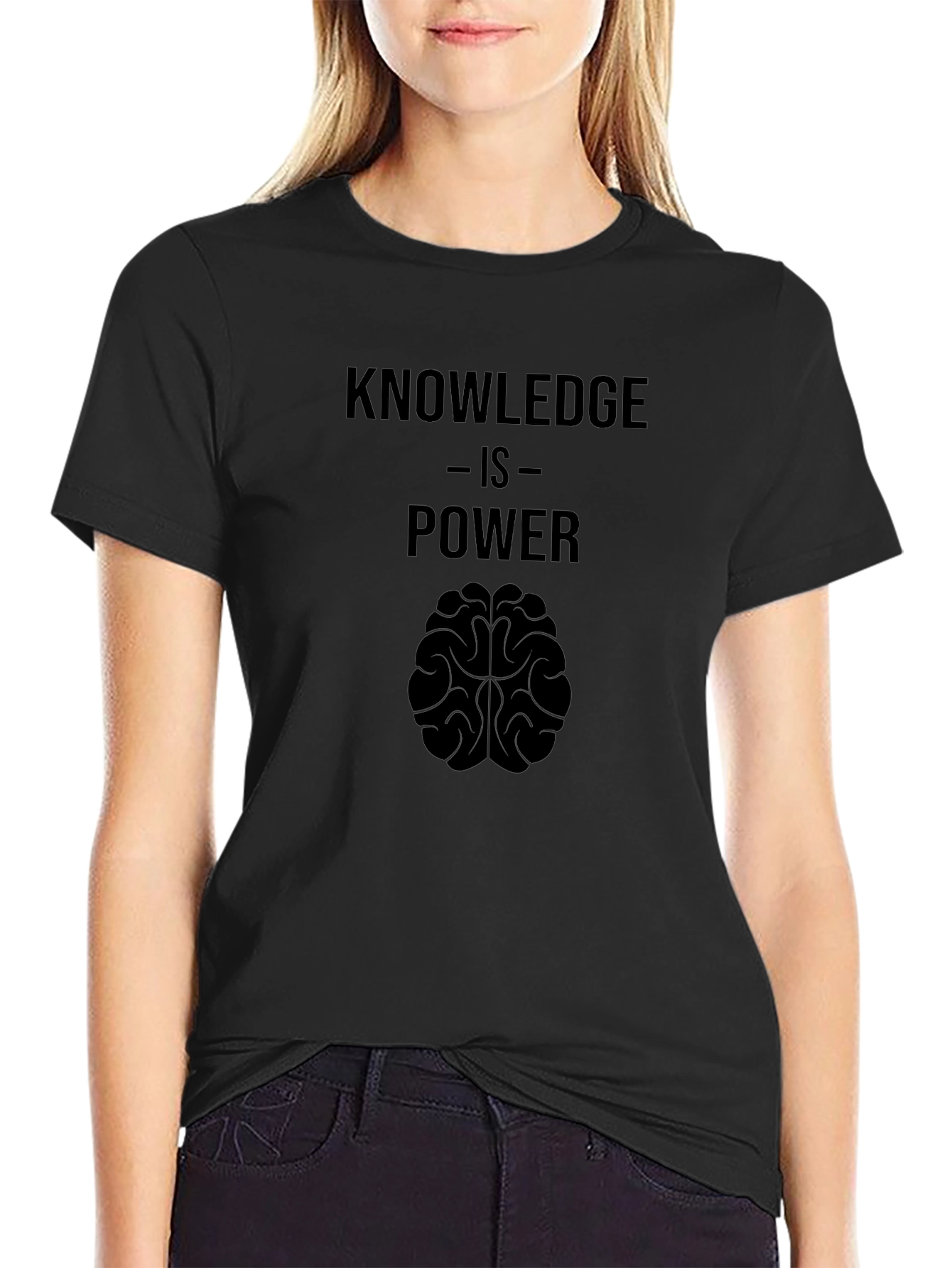 Knowledge is Power Graphic Tee