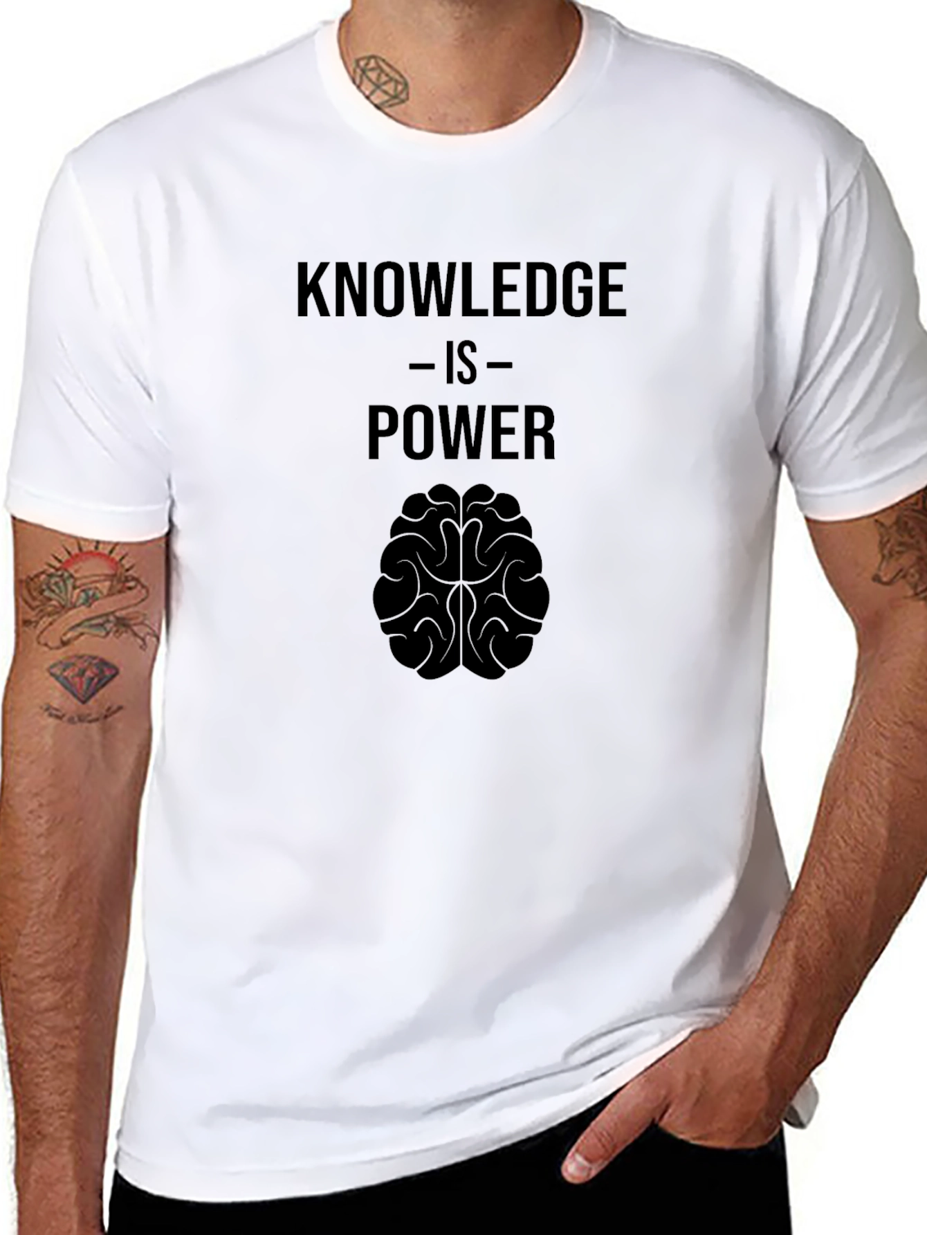 Knowledge is Power Graphic Tee