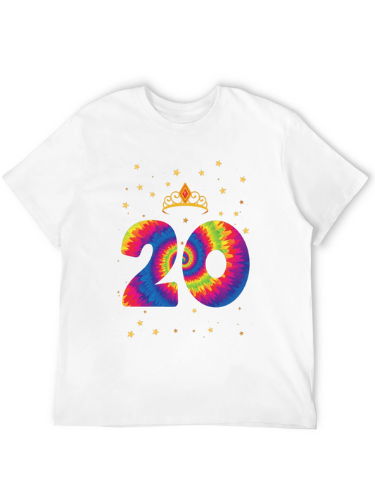 Tie Dye 20th Birthday T-Shirt