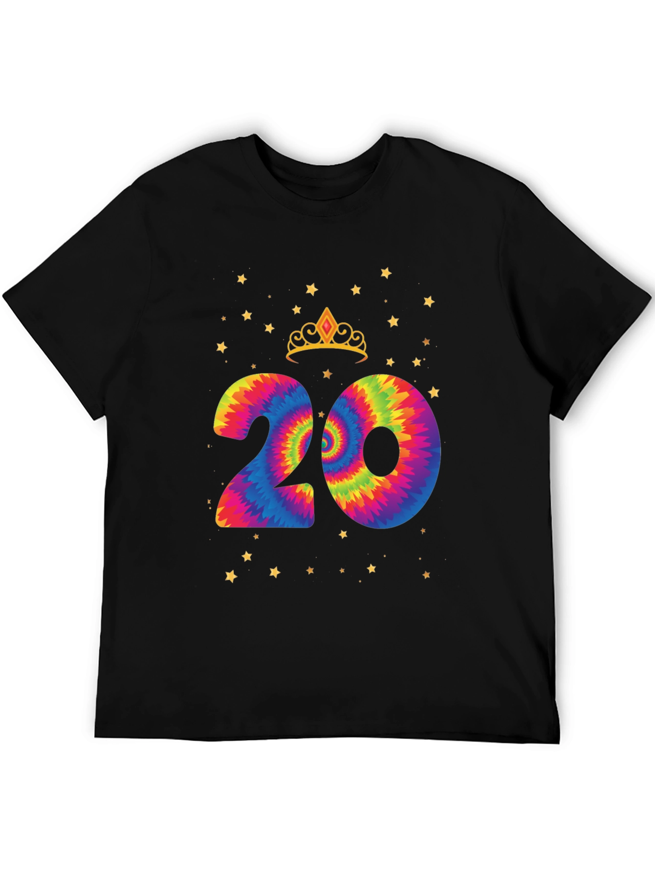 Tie Dye 20th Birthday T-Shirt