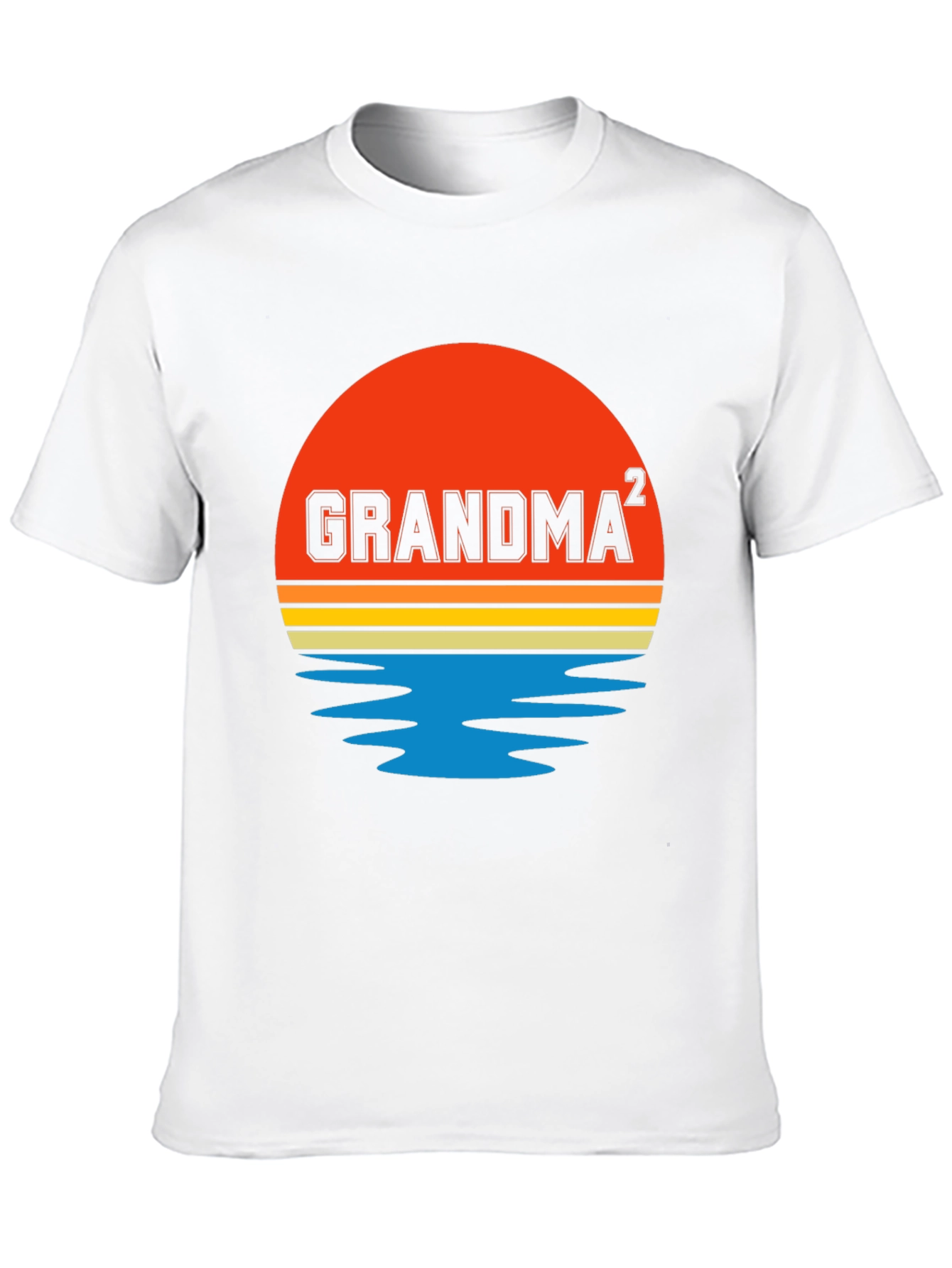 Grandma Squared Sunset Graphic T-Shirt
