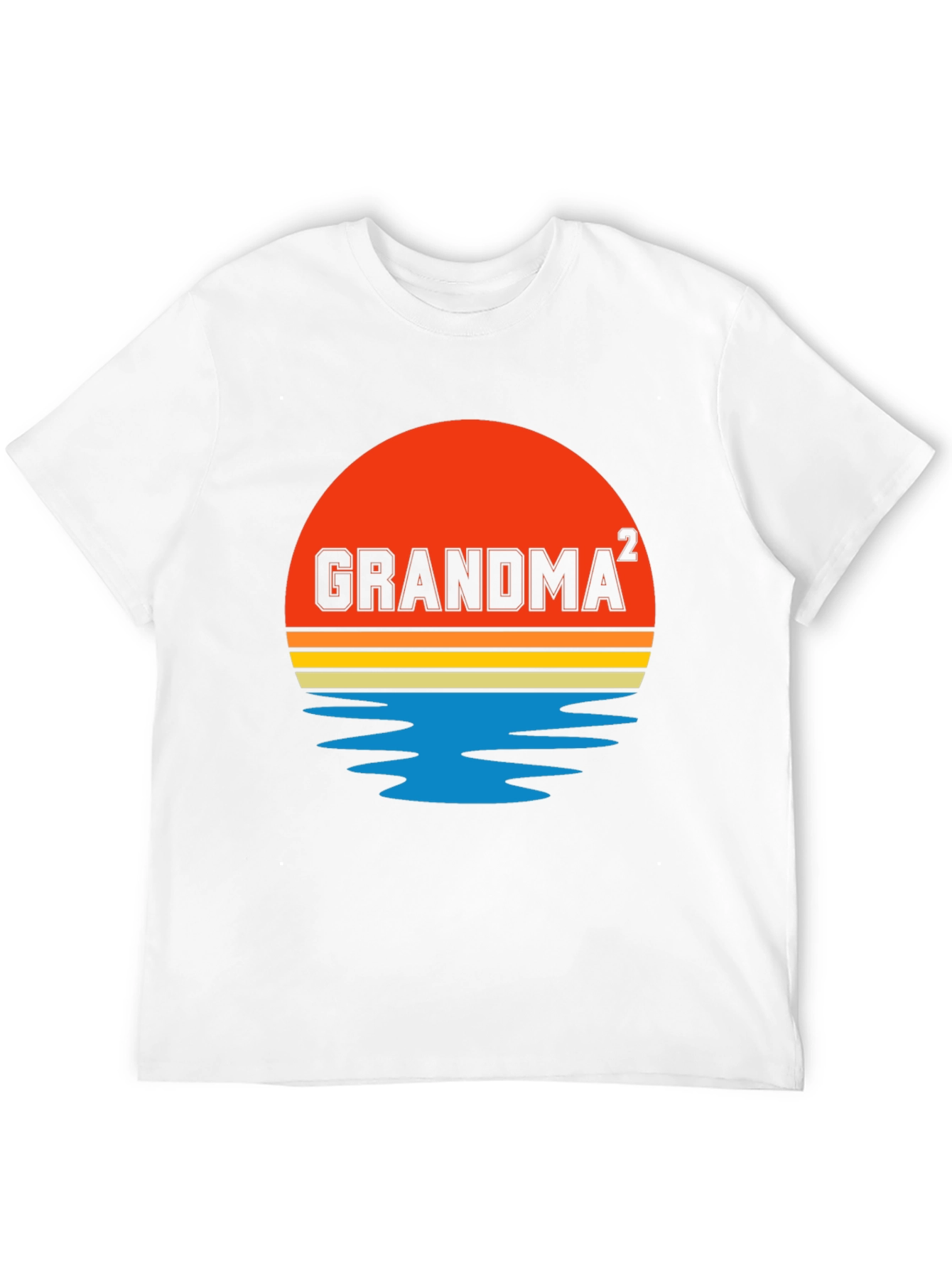 Grandma Squared Sunset Graphic T-Shirt