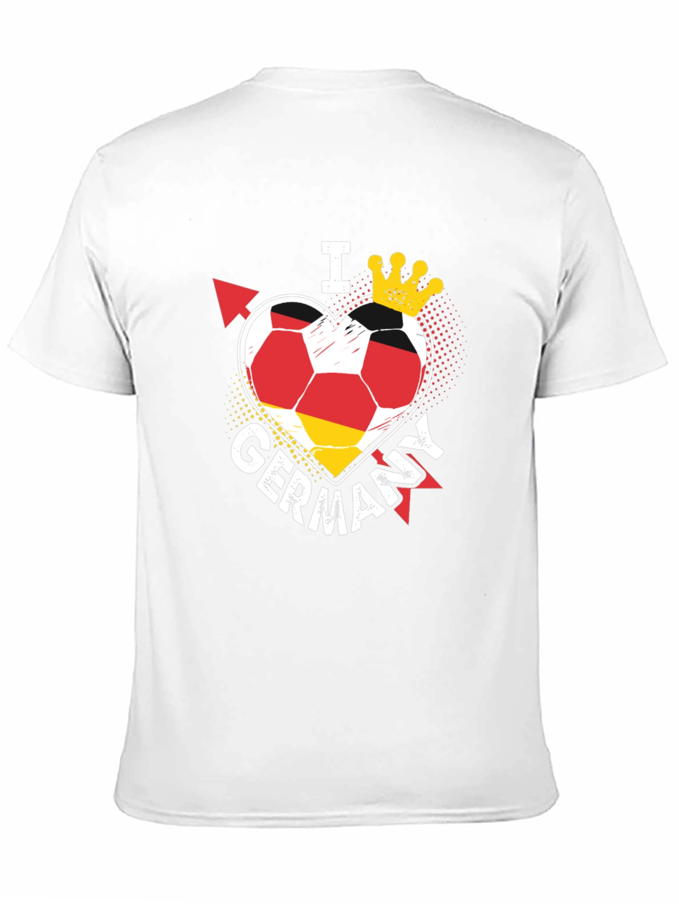 I Love Germany Soccer T-Shirt
