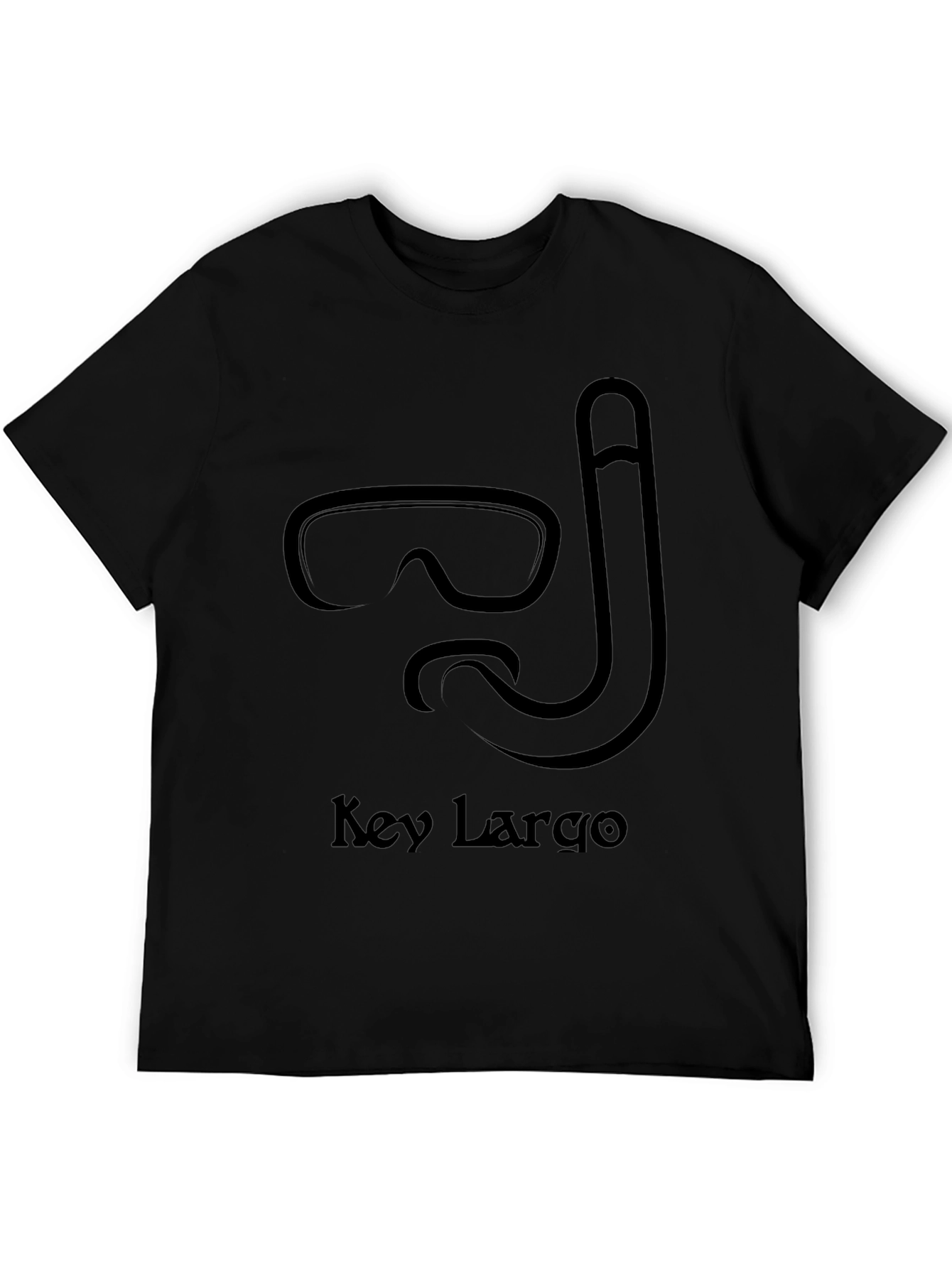Key Largo Snorkel T-Shirt - Black