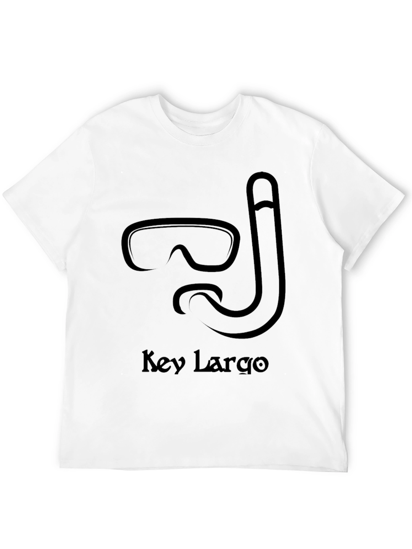 Key Largo Snorkel T-Shirt - Black