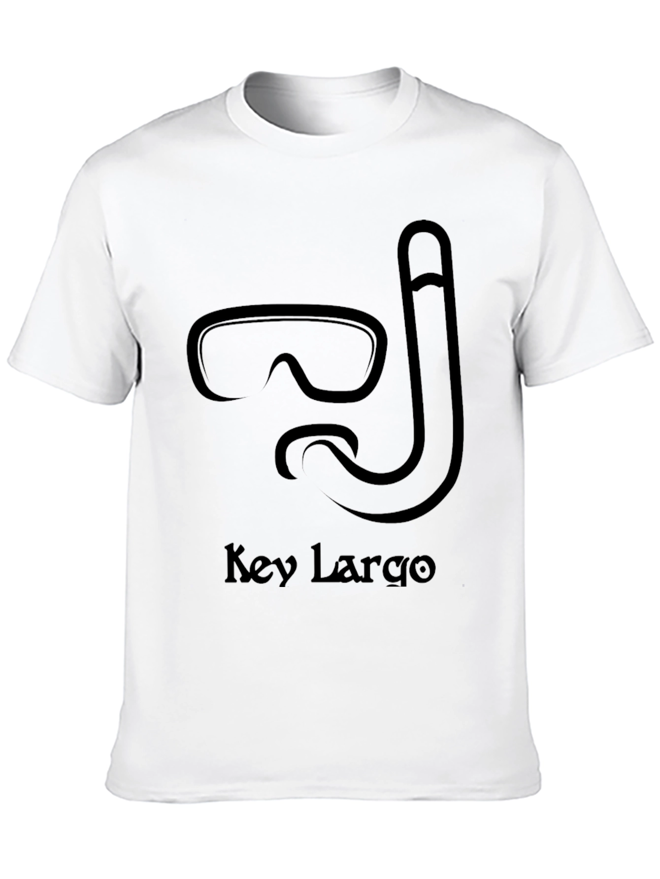 Key Largo Snorkel T-Shirt - Black