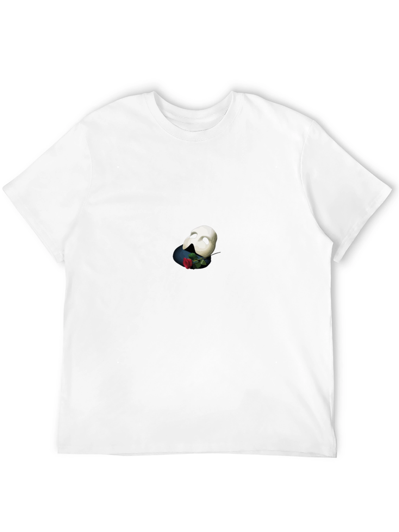 Phantom Mask Rose Graphic T-Shirt