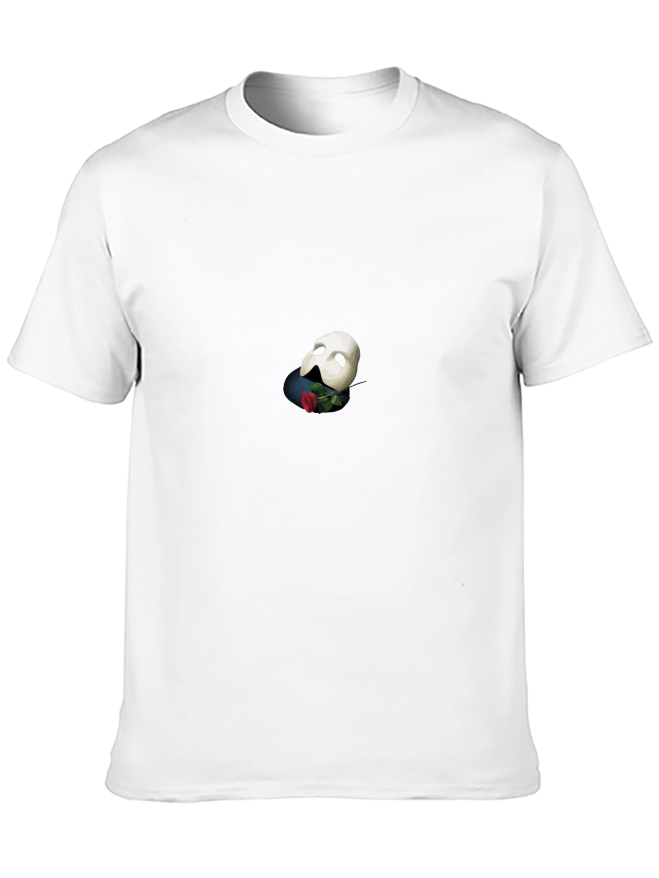 Phantom Mask Rose Graphic T-Shirt