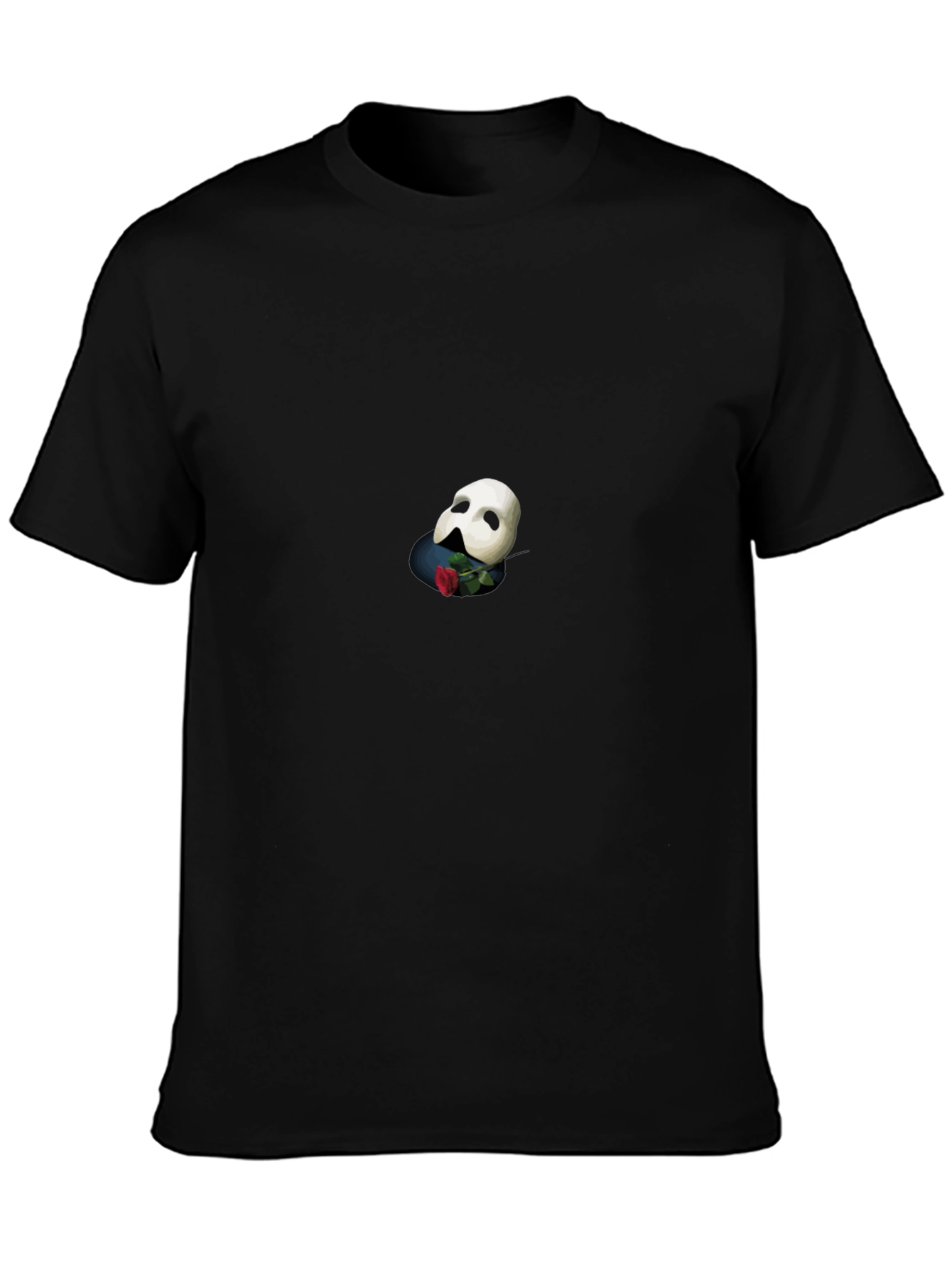 Phantom Mask Rose Graphic T-Shirt