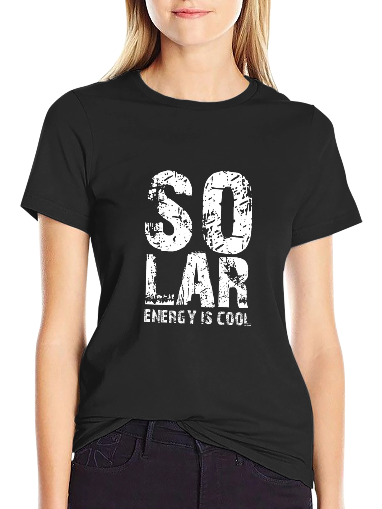 Solar Energy is Cool T-Shirt - Black