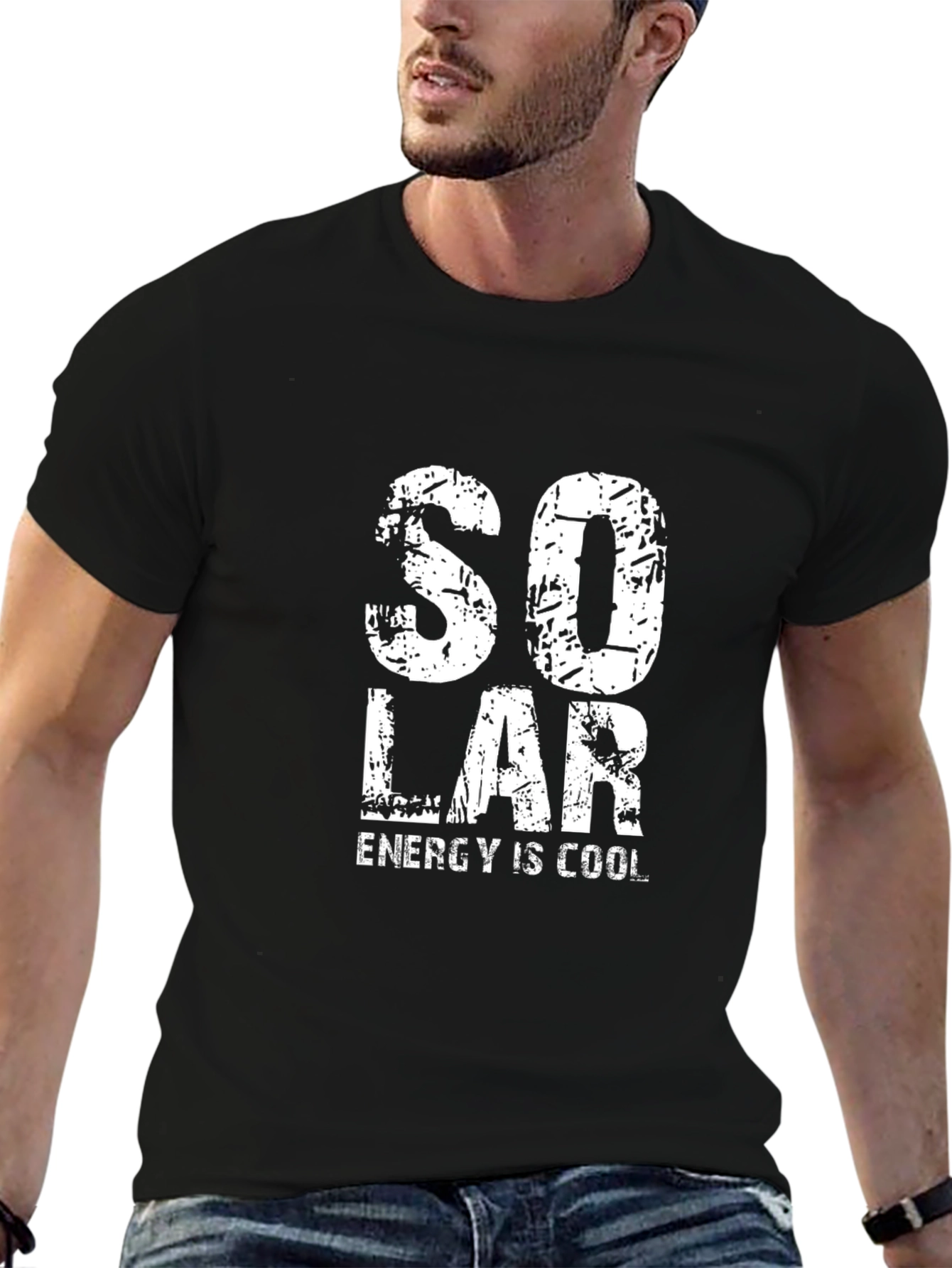 Solar Energy is Cool T-Shirt - Black