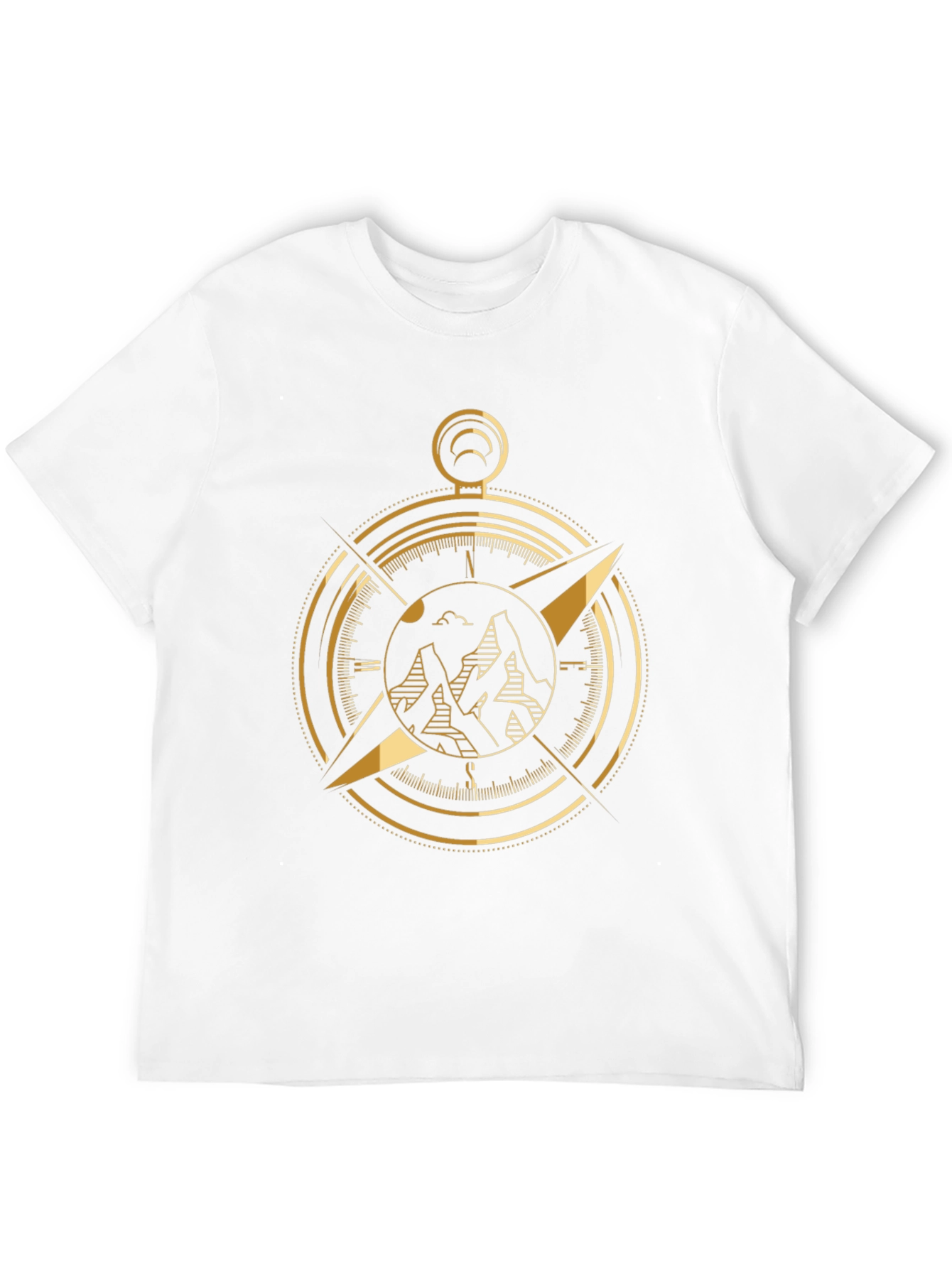 Golden Compass Graphic Black T-Shirt