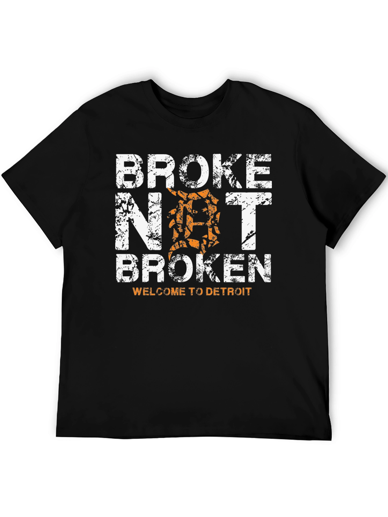 Broke Not Broken Detroit T-Shirt