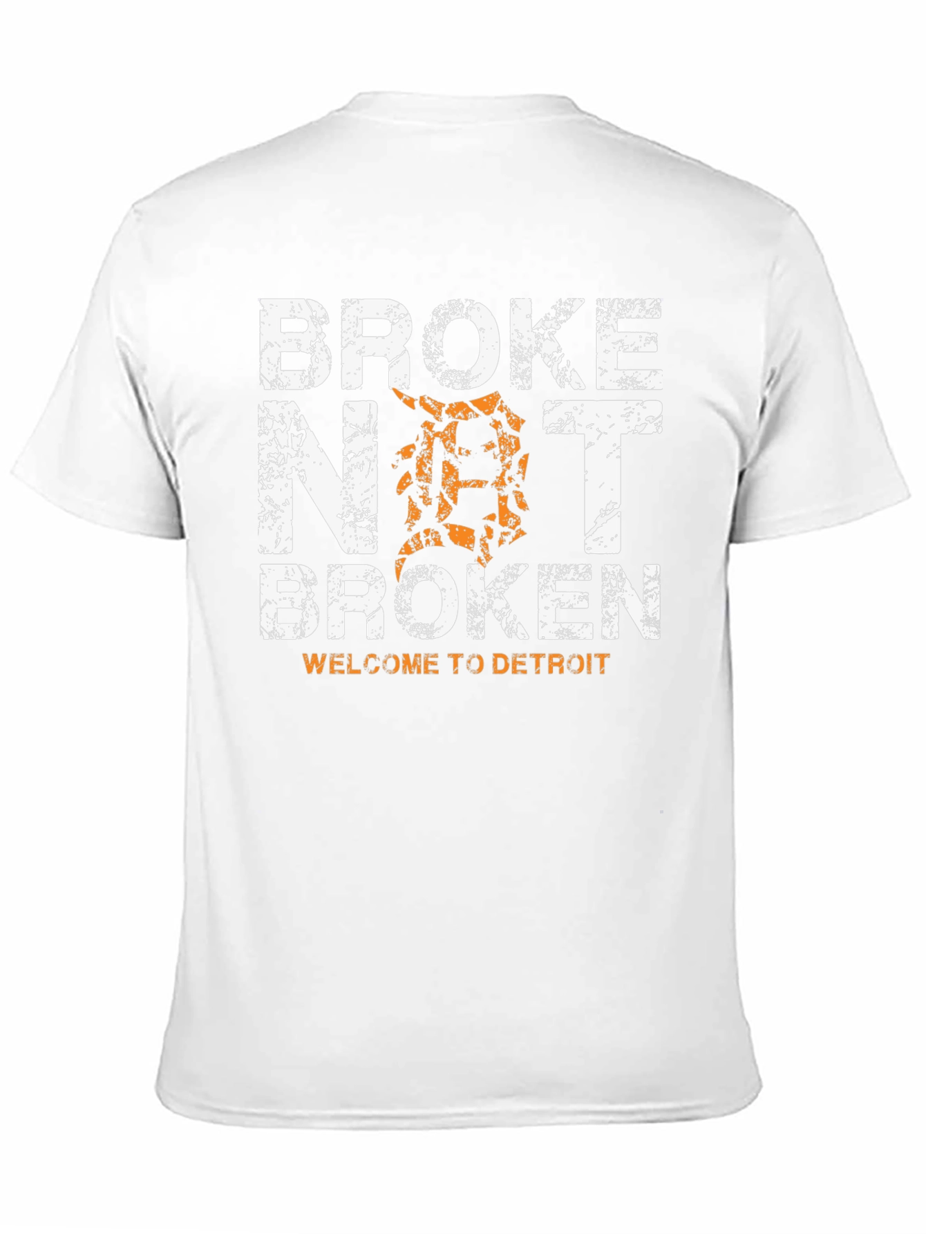 Broke Not Broken Detroit T-Shirt