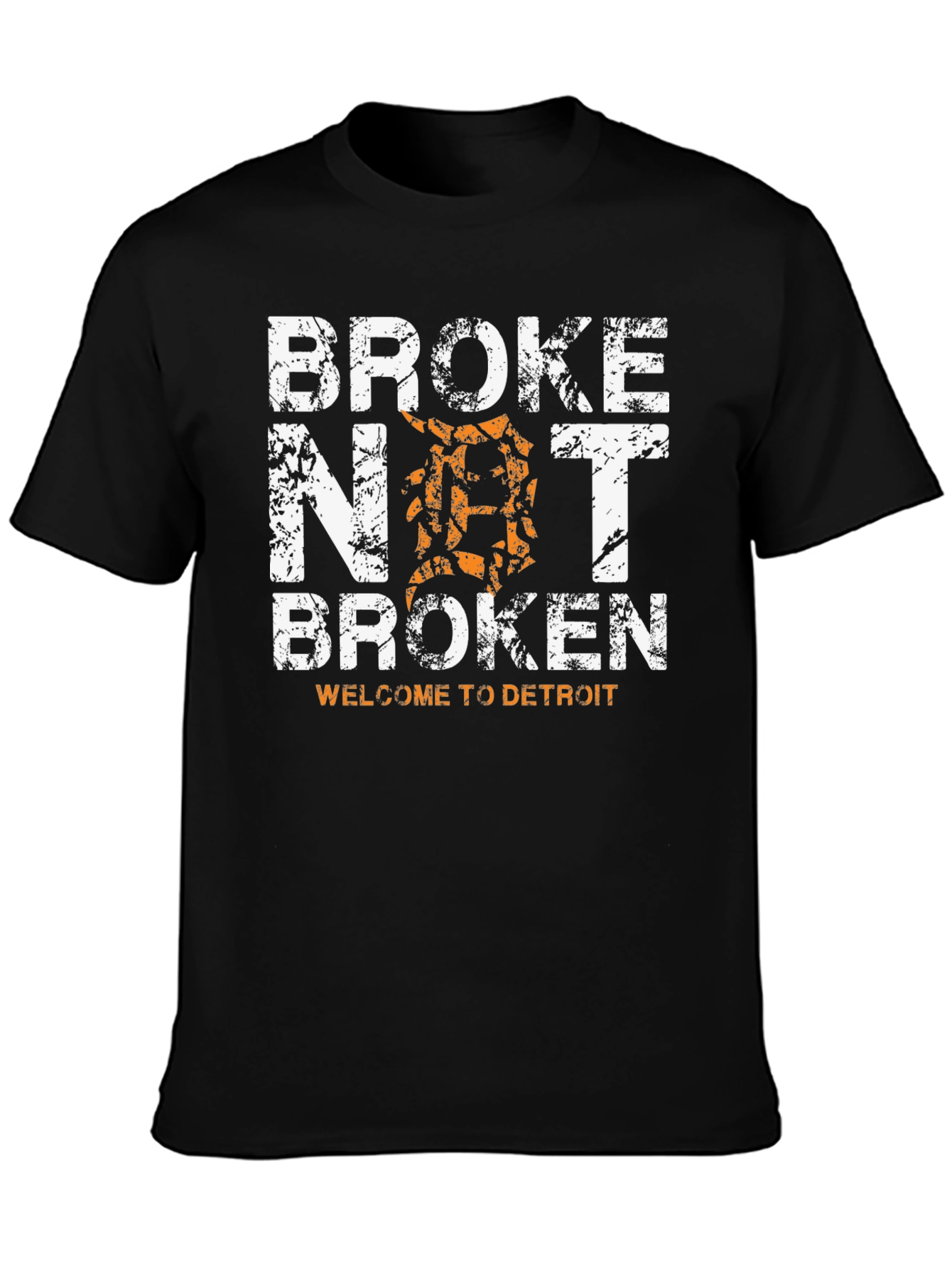 Broke Not Broken Detroit T-Shirt