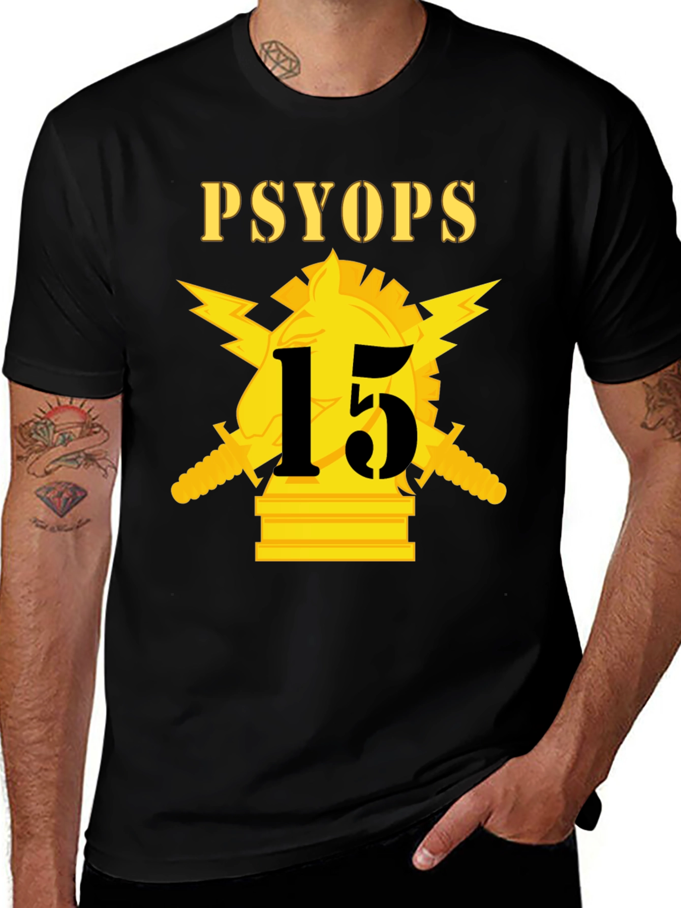 PSYOPs 15 T-Shirt - Military Graphic Tee