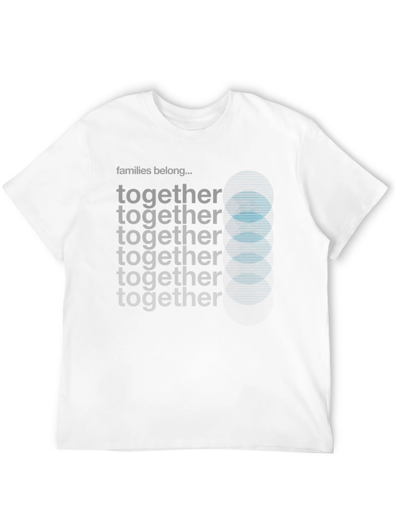 Families Belong Together Black Tee