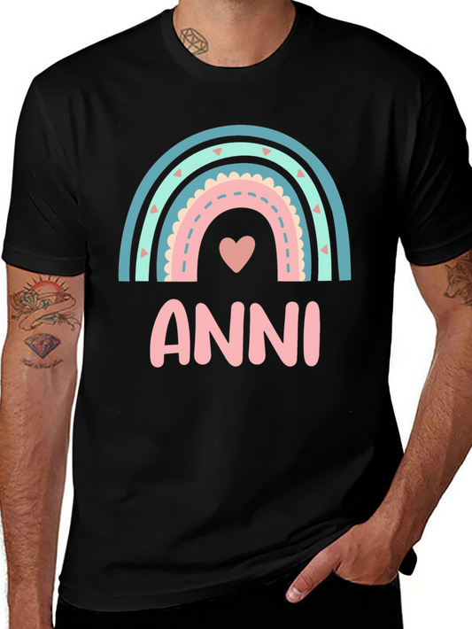 Rainbow Anni T-Shirt - Cute Birthday Gift