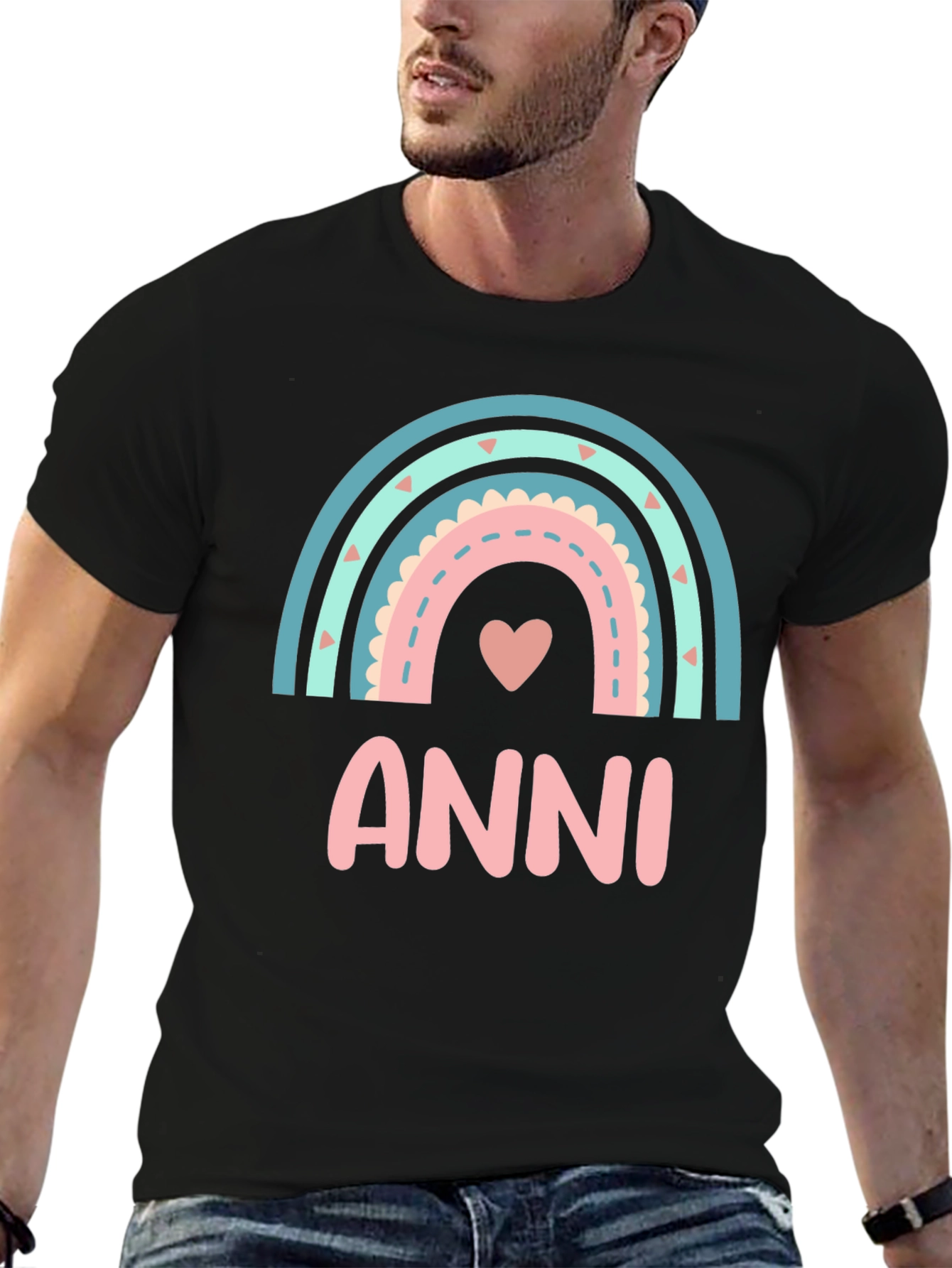 Rainbow Anni T-Shirt - Cute Birthday Gift