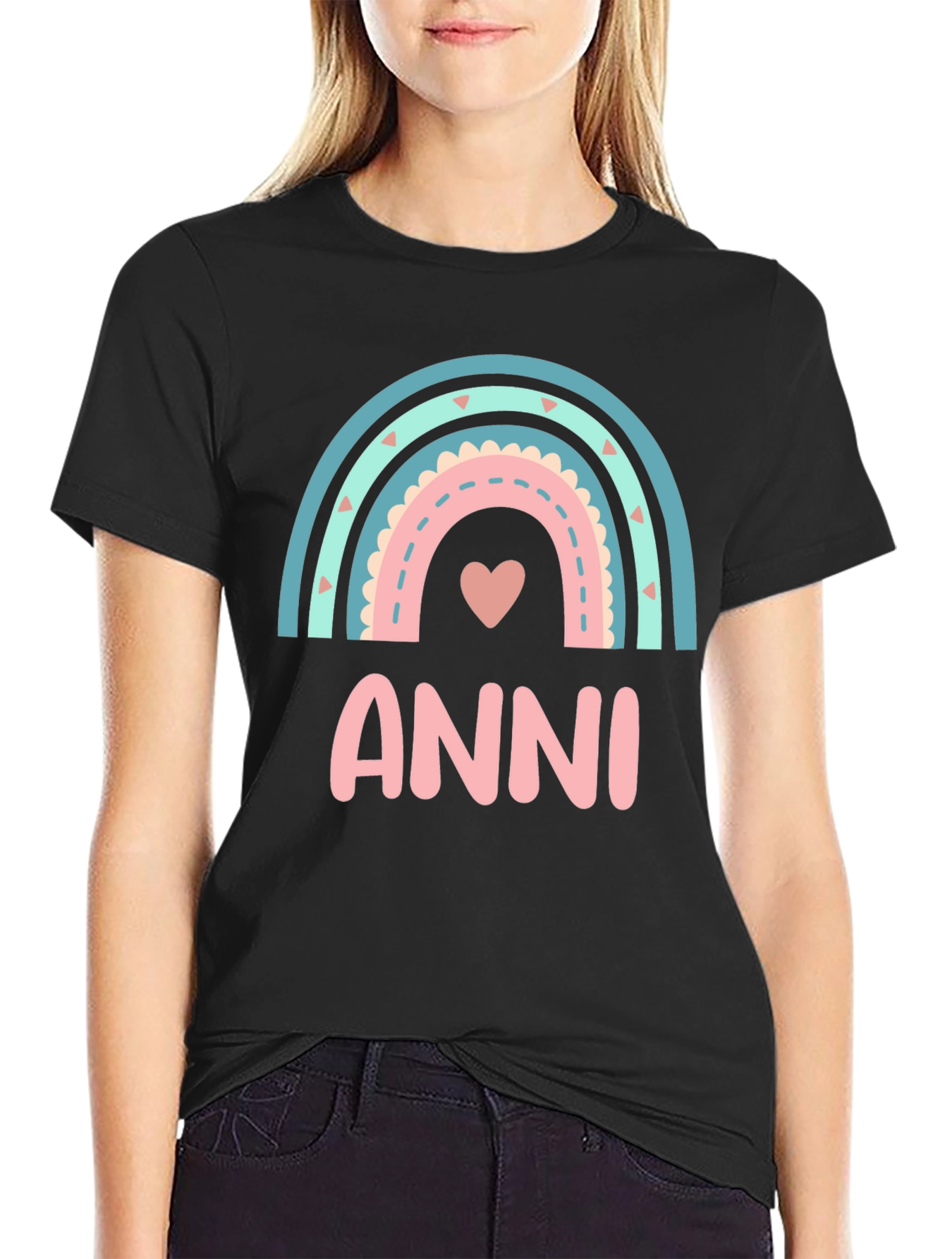 Rainbow Anni T-Shirt - Cute Birthday Gift