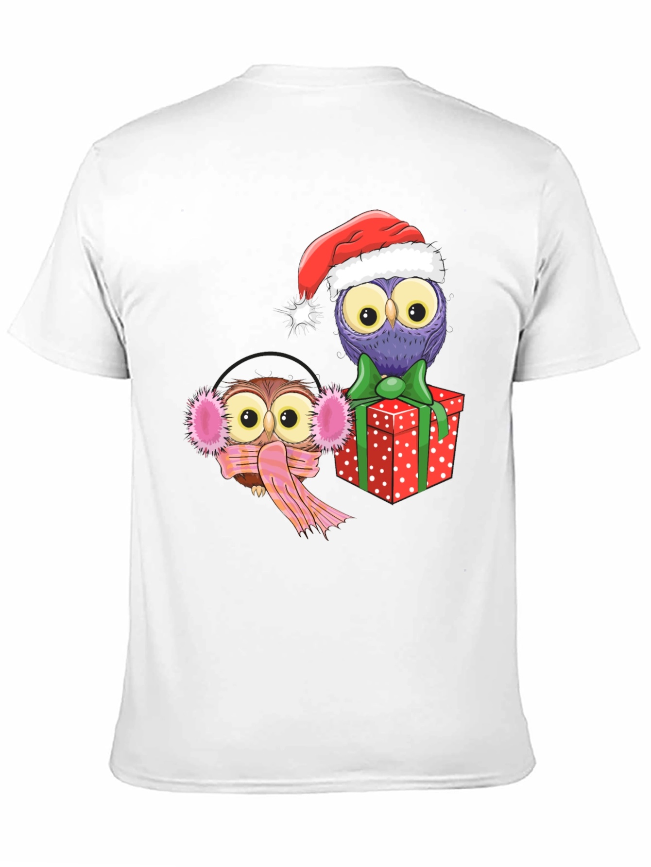 Festive Owl Graphic Tee