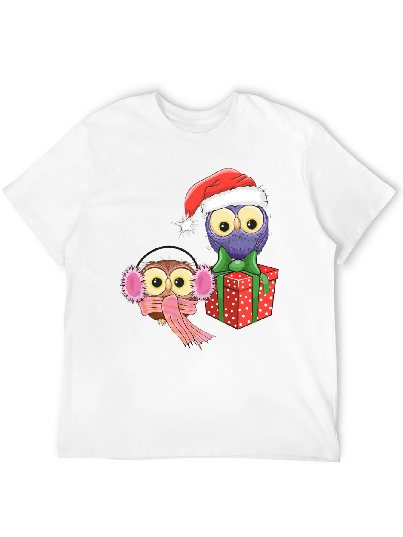 Festive Owl Graphic Tee