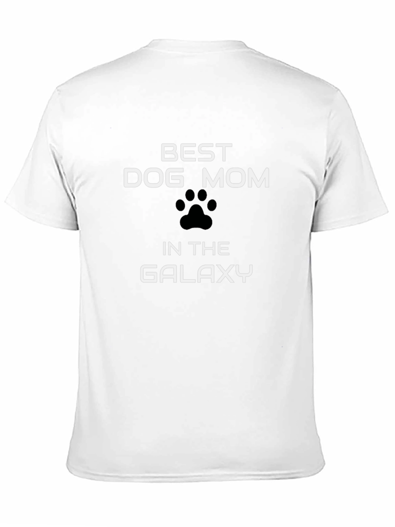 Best Dog Mom Galaxy Black T-Shirt