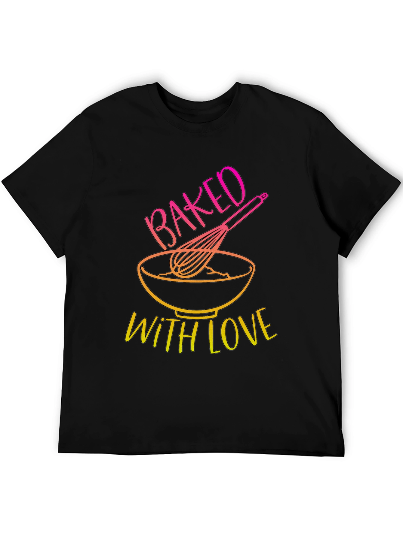 Baked With Love T-Shirt - Kitchen & Baking Design