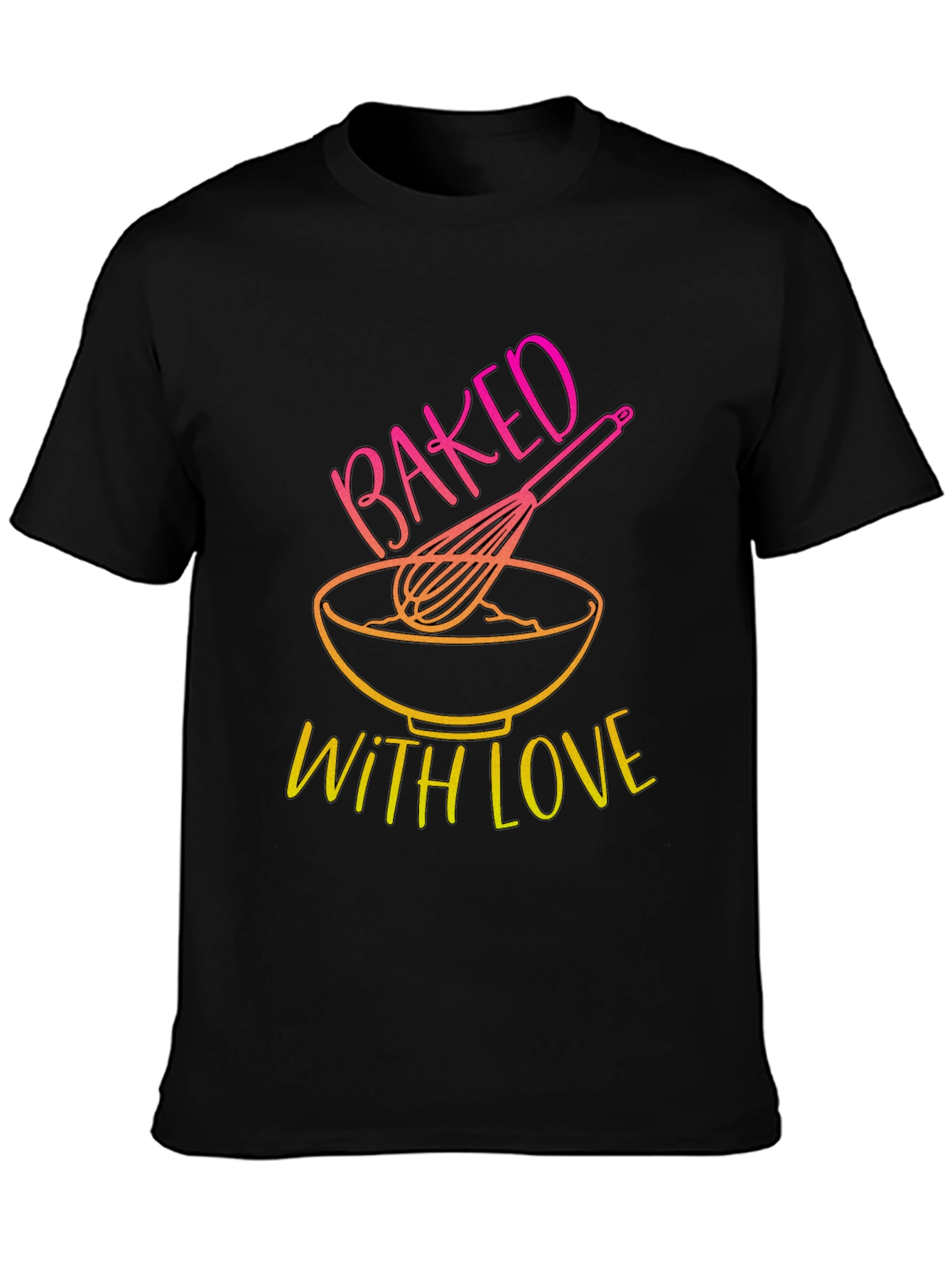 Baked With Love T-Shirt - Kitchen & Baking Design