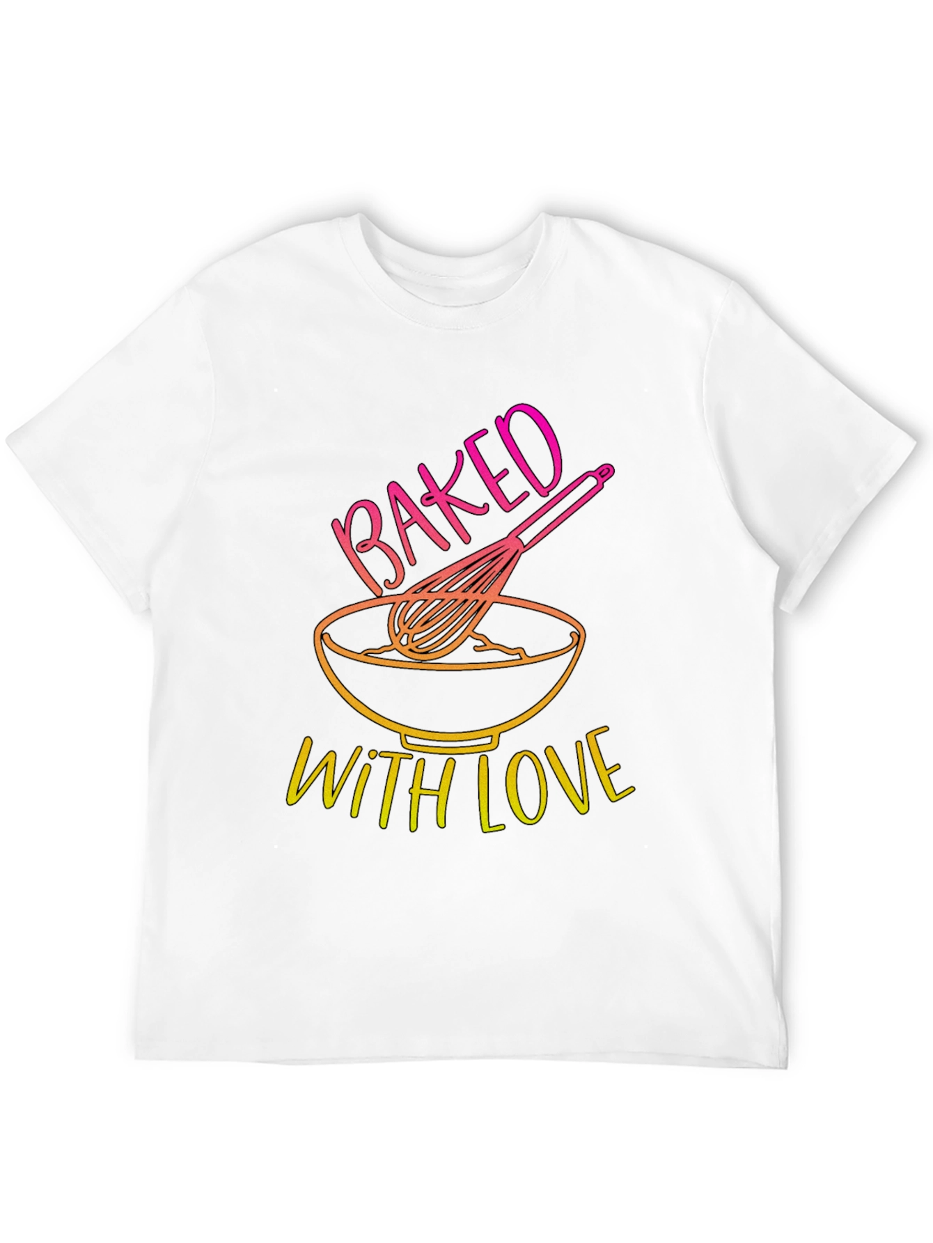 Baked With Love T-Shirt - Kitchen & Baking Design