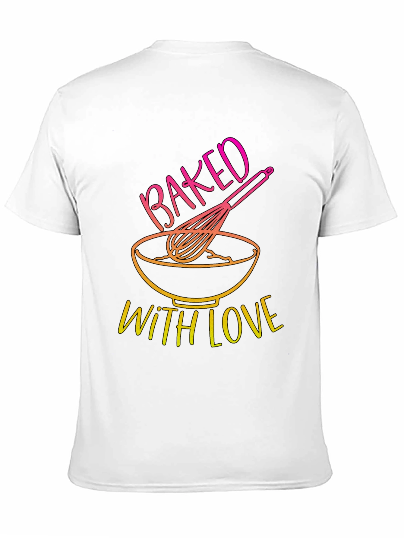 Baked With Love T-Shirt - Kitchen & Baking Design