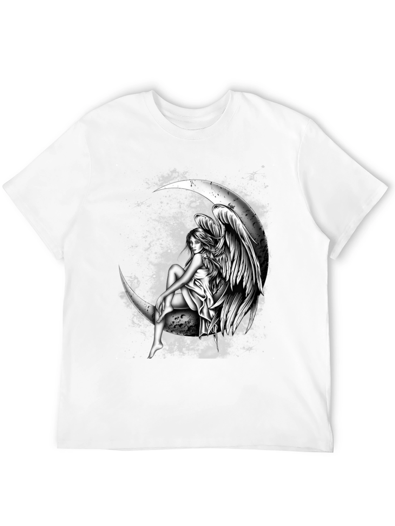 Moon Angel Graphic Tee - Dark T-Shirt